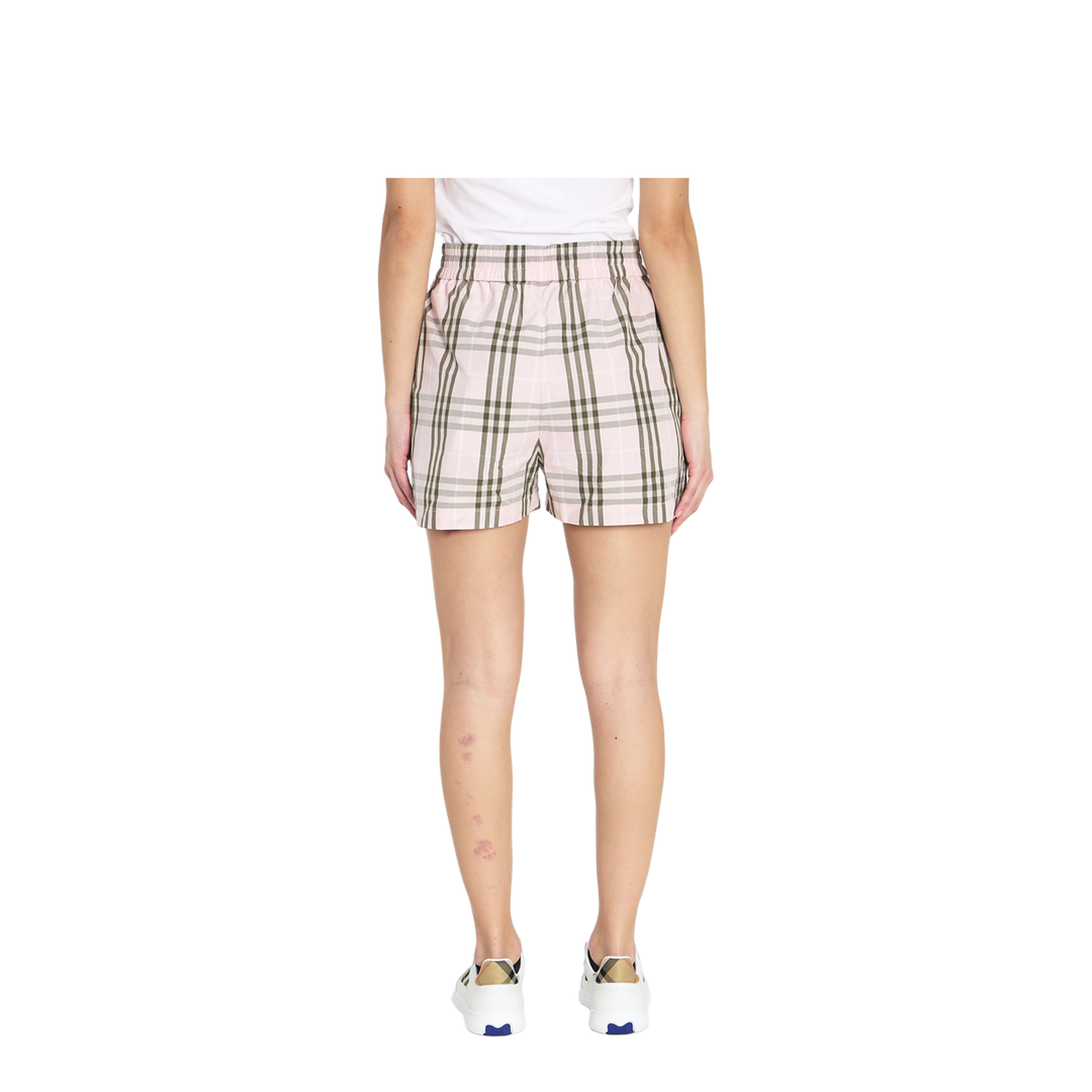 Cotton Check Shorts