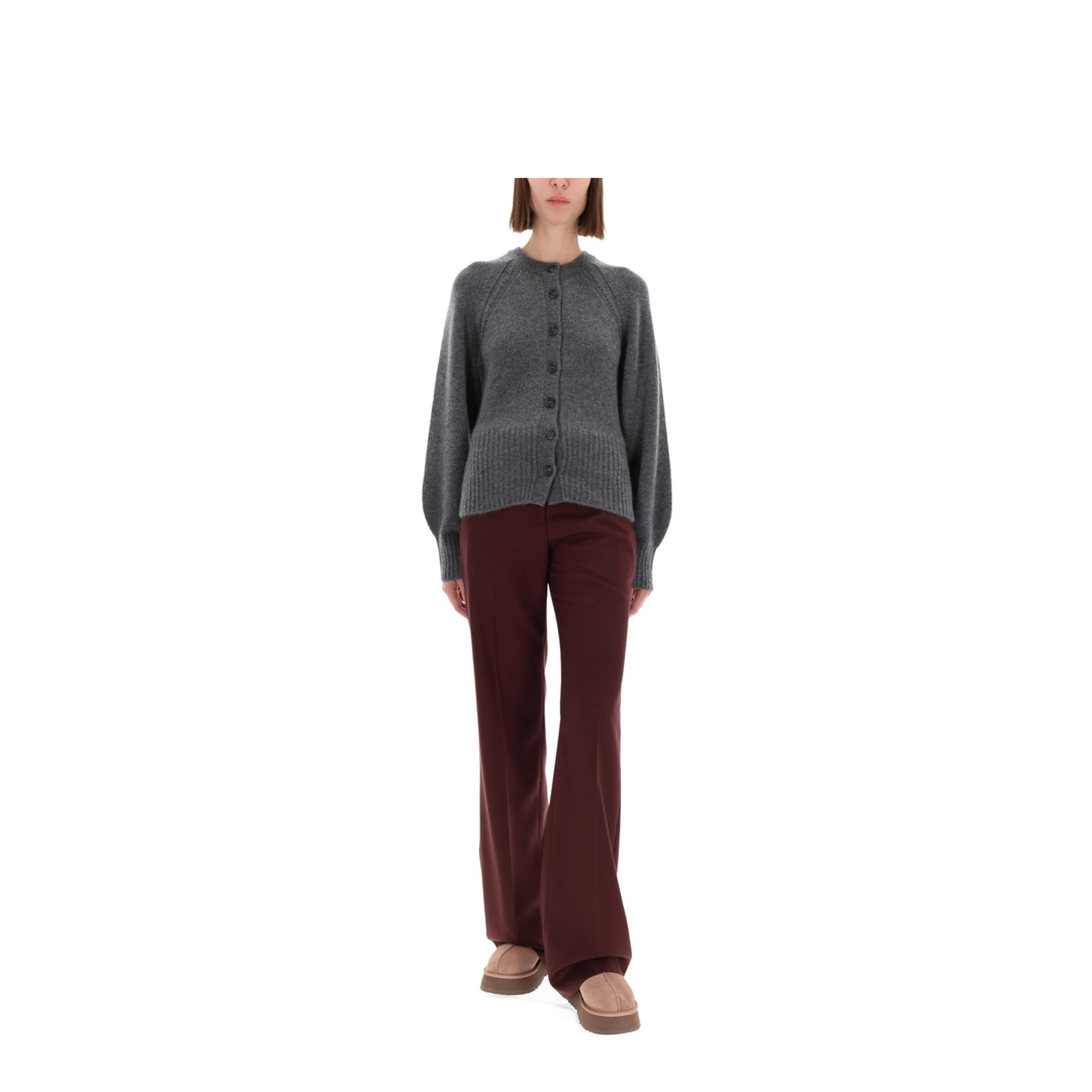 MAYFEYR - Guest In Residence - Sculpted Cardigan - W35310JHCHARCOAL