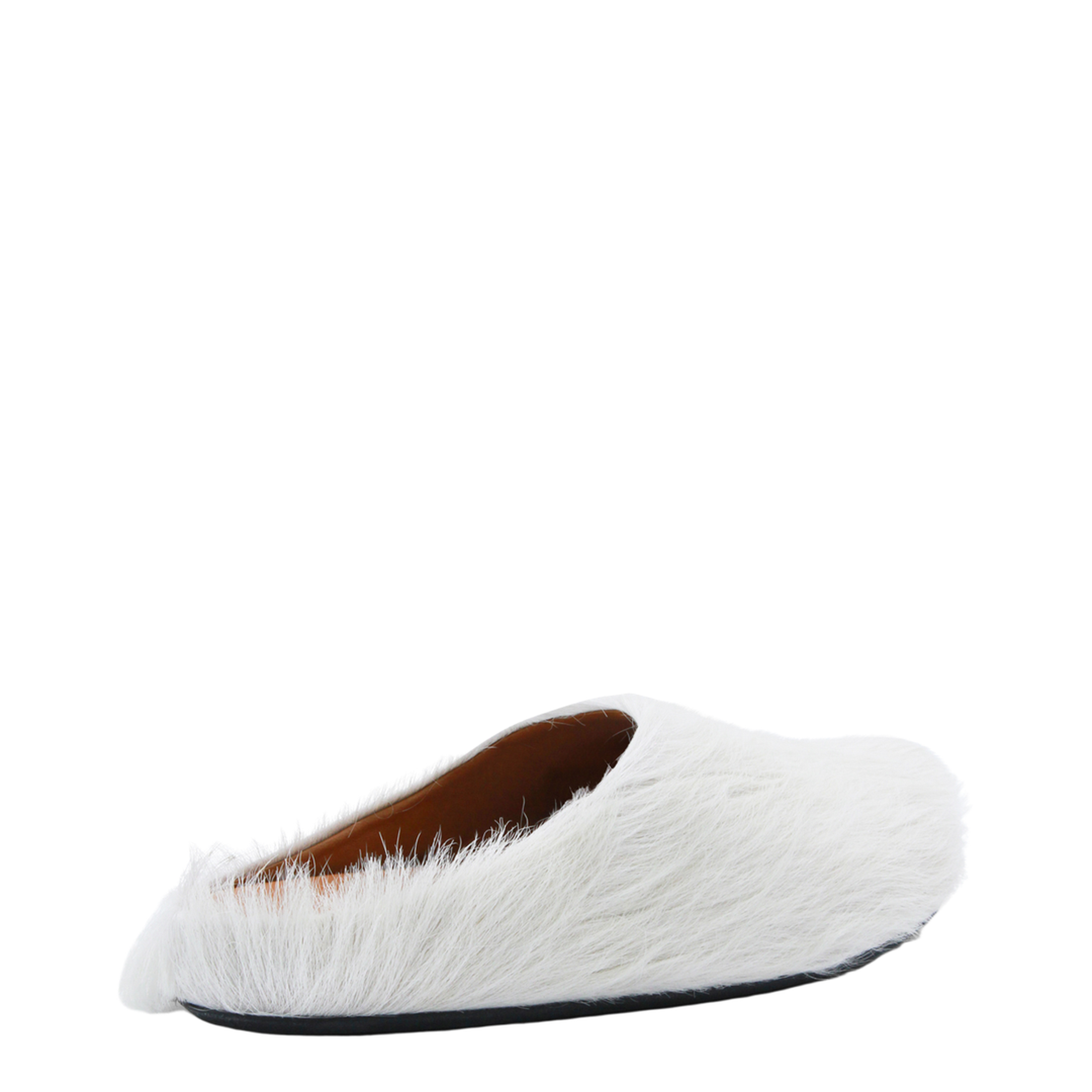 MAYFEYR - Marni - Long Calf Hair Mules - SBMR000600P412200W02