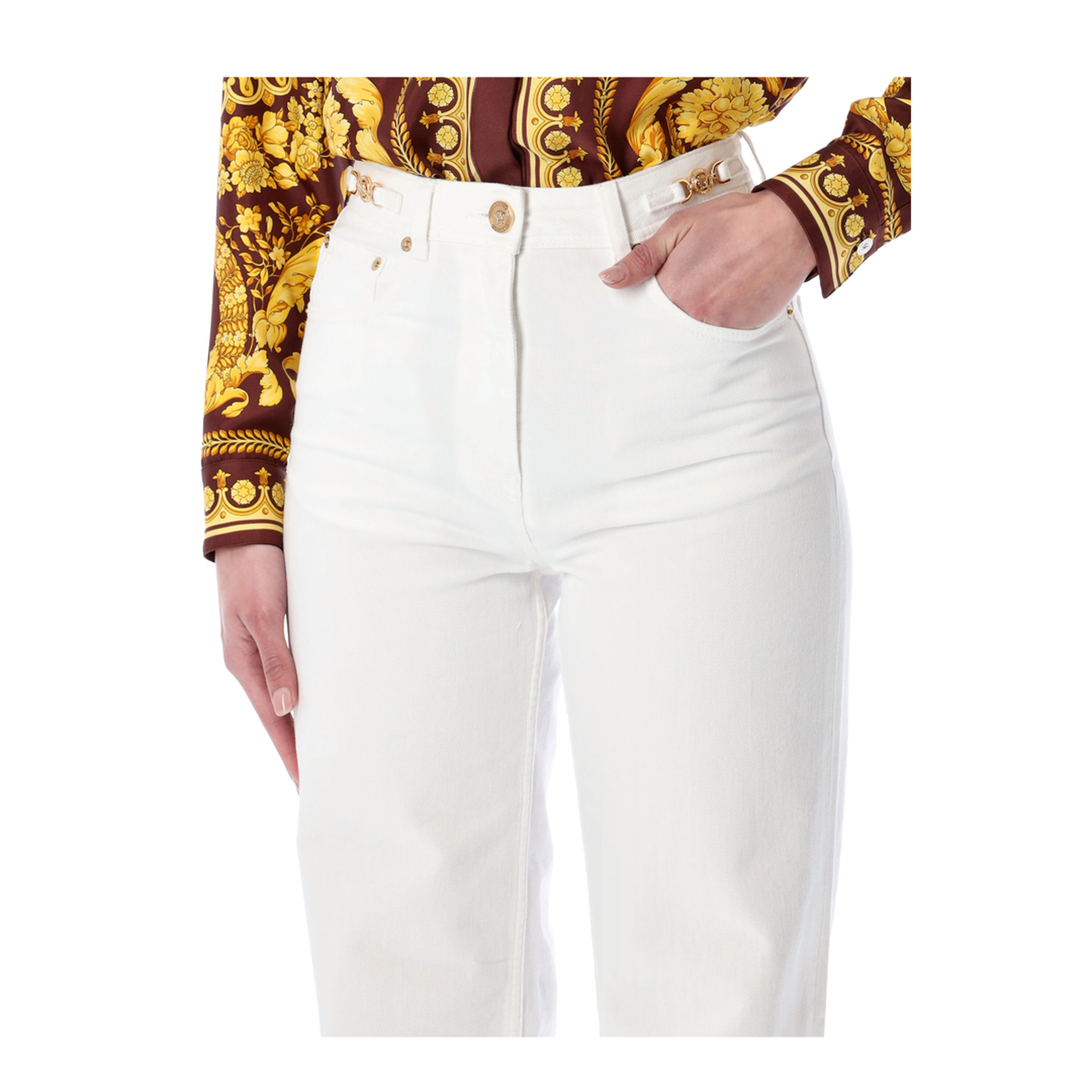 White Denim Jeans