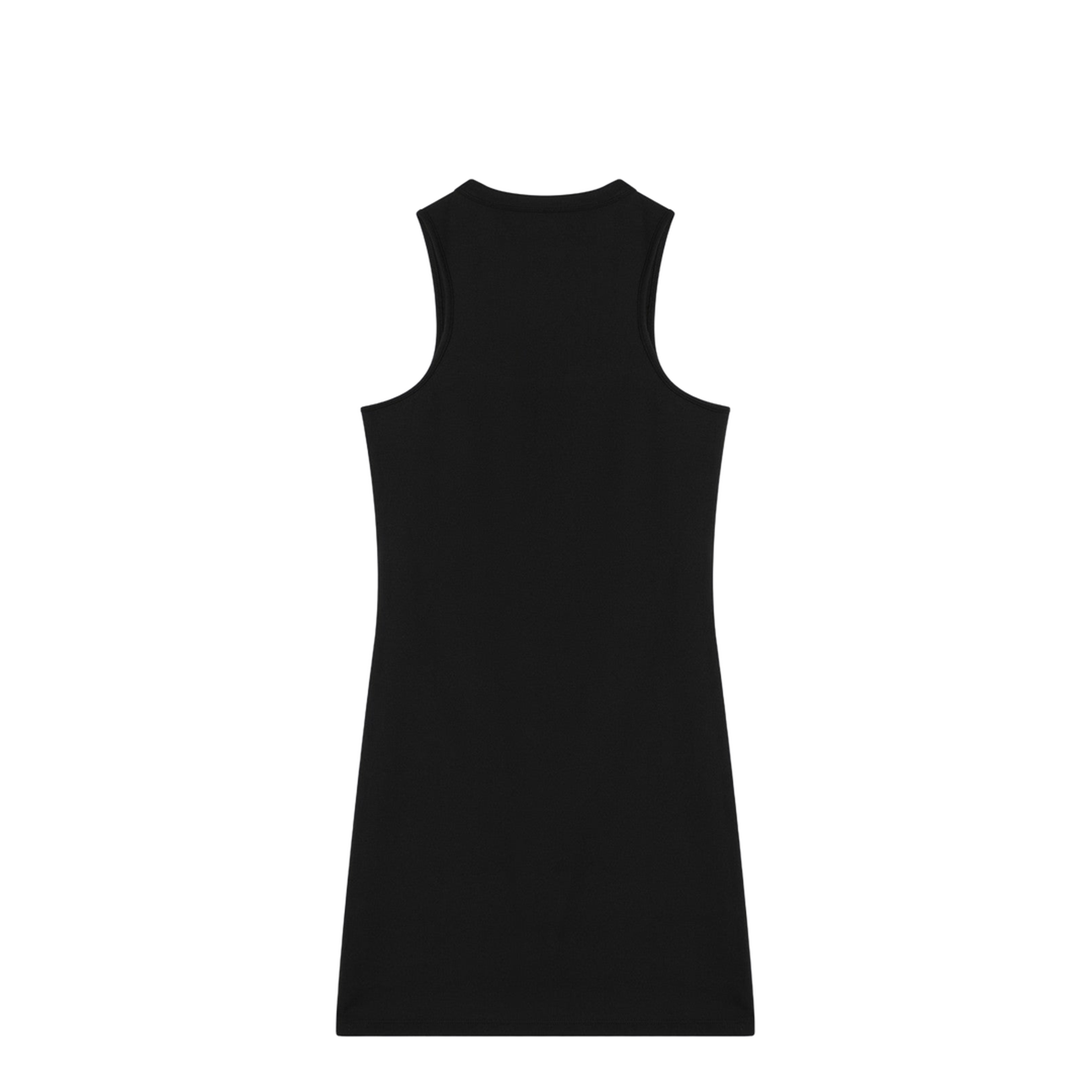 MAYFEYR - - Black Mini Dress With Logo - OWDB463C99JER0011001