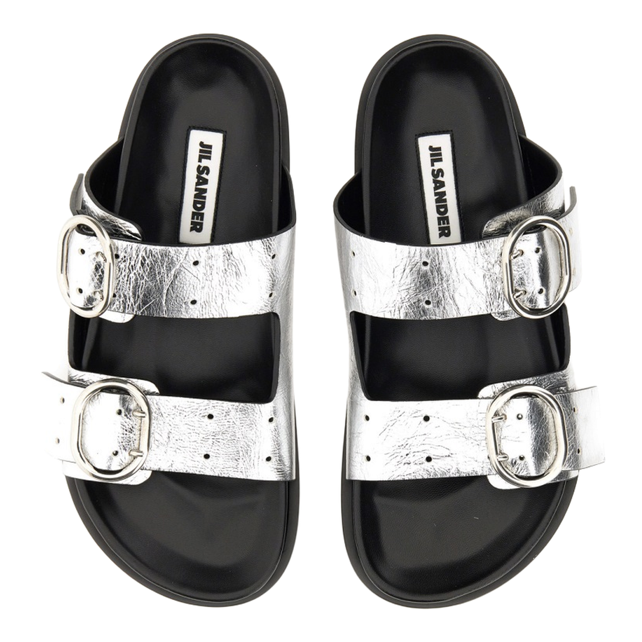 Leather Sandal with Buckle