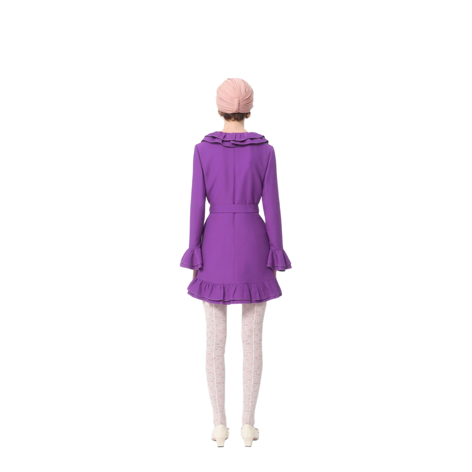 Dress Solid - Fuchsia