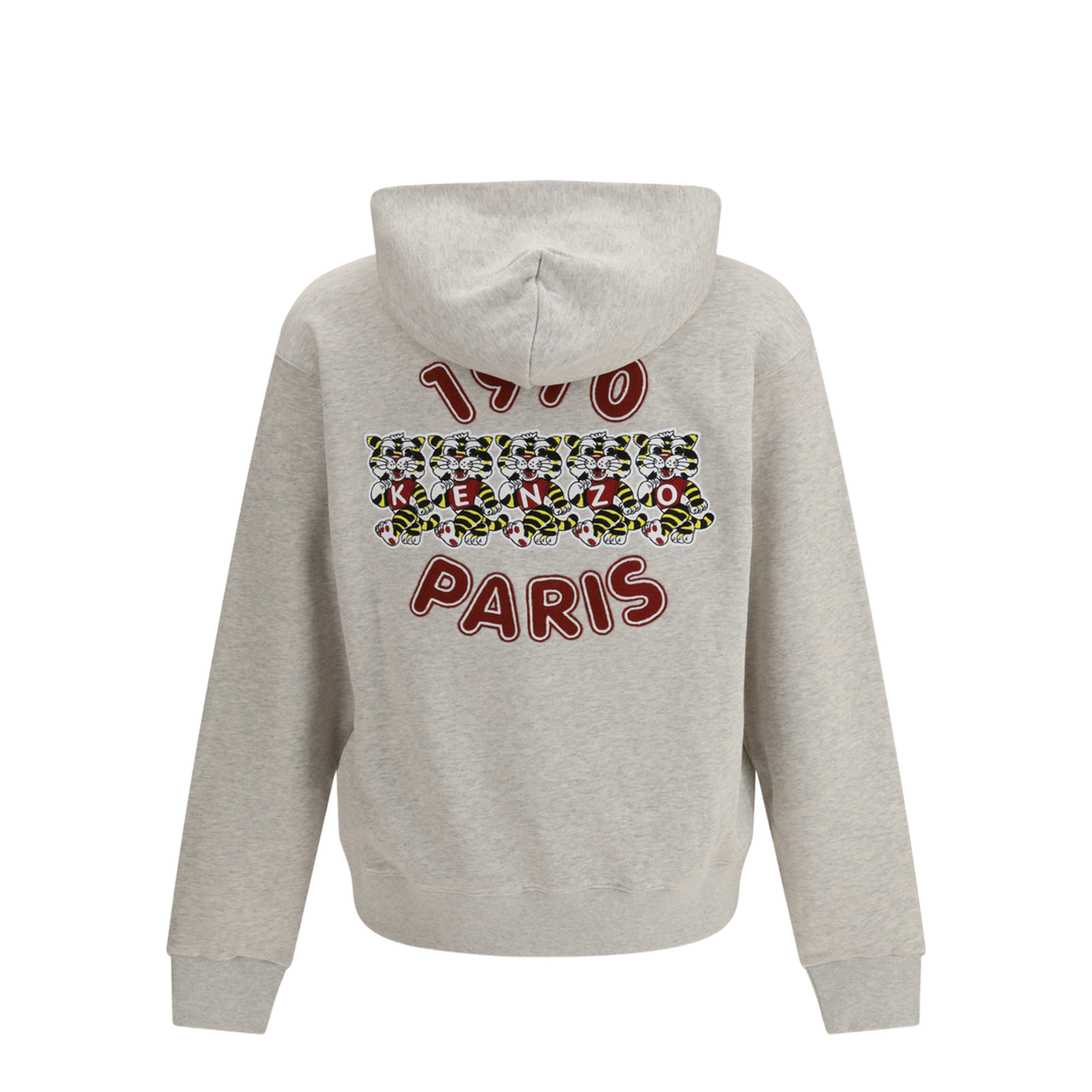 MAYFEYR - Kenzo - Cotton Hoodei Wild Tiger - FG55HO2044MJ