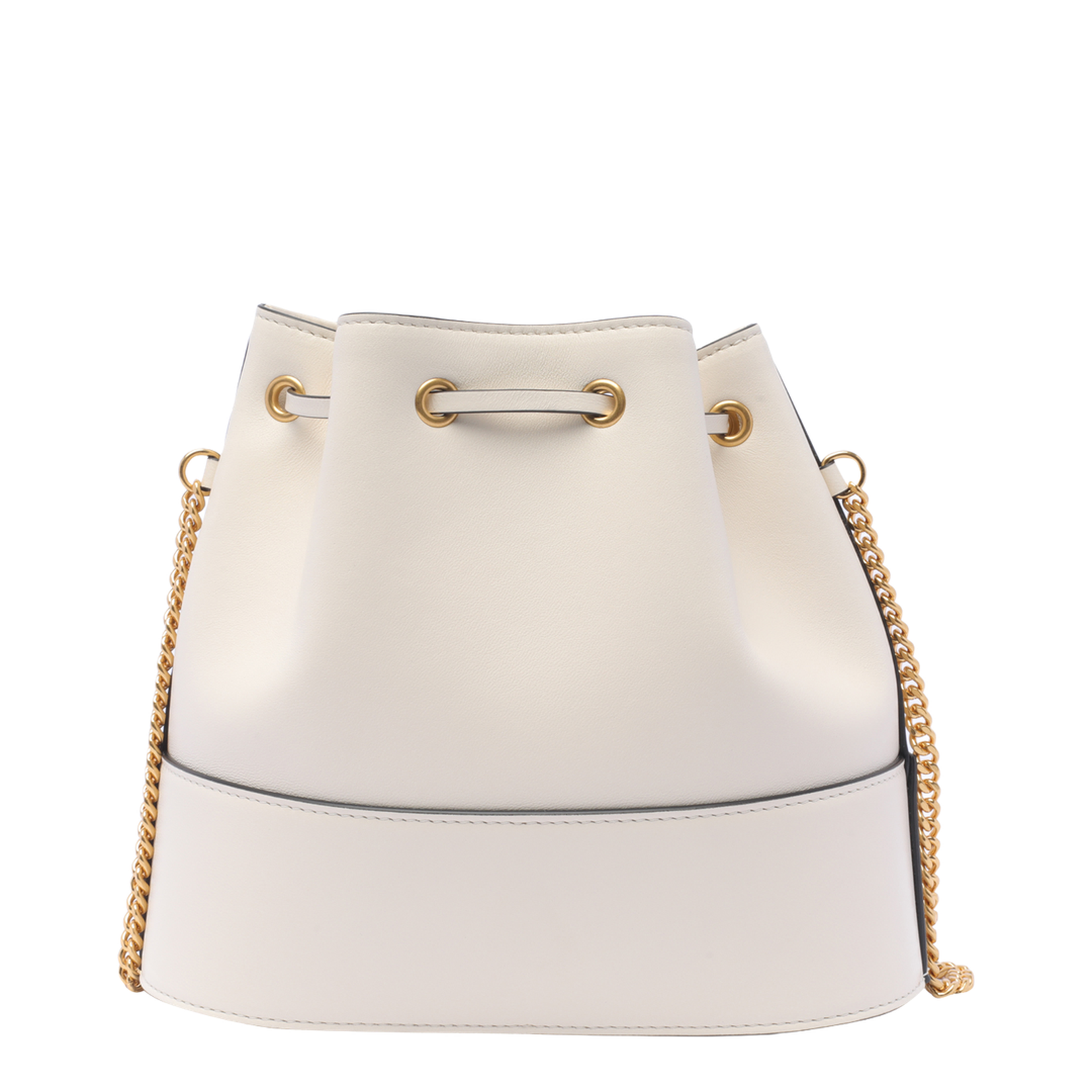 Mini Bucket Bag in Nappa with Vlogo Signature Chain