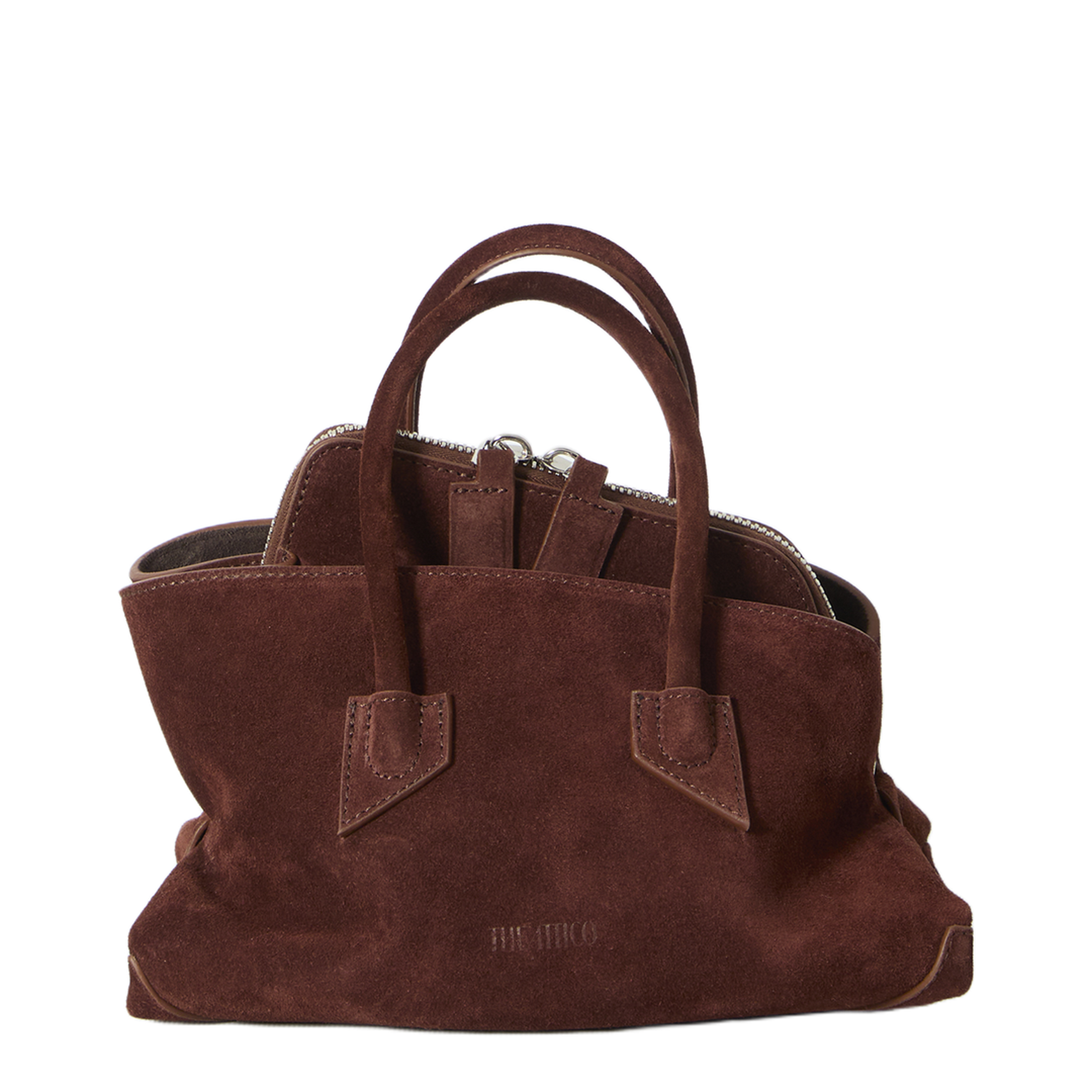 MAYFEYR - The Attico - La Passeggiata Top Handle Light Choco Bag Mini - 260WAH00063007AA850
