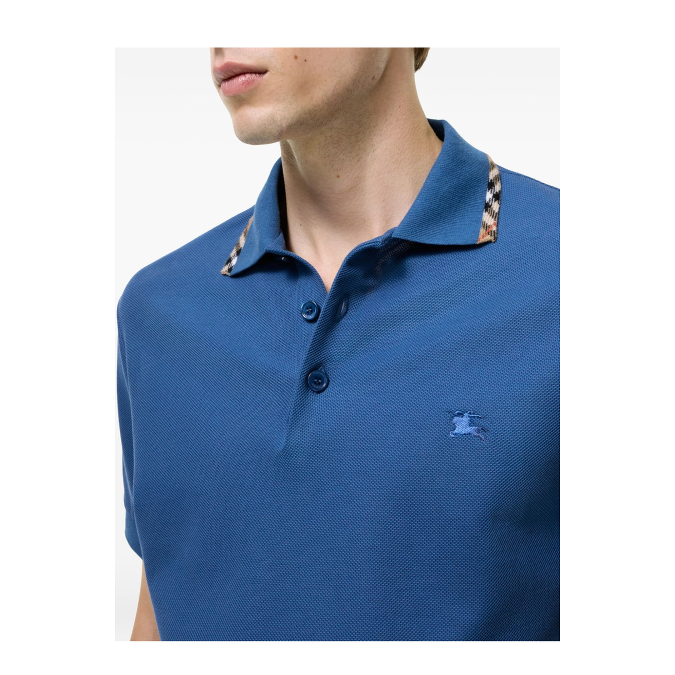 MAYFEYR - Burberry - T-Shirts And Polos Navy - 8127685A4191