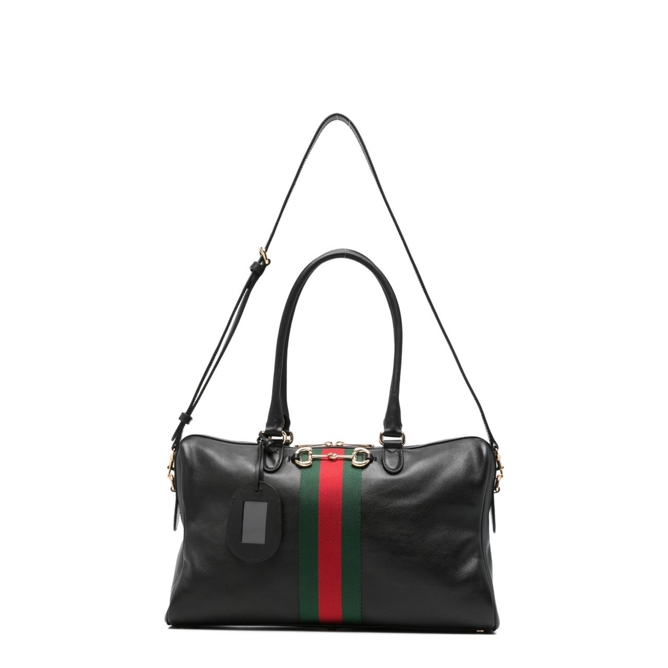 MAYFEYR - Gucci - Borsetto Large Boston Bag In Black Leather - 866734AAGIQ1053