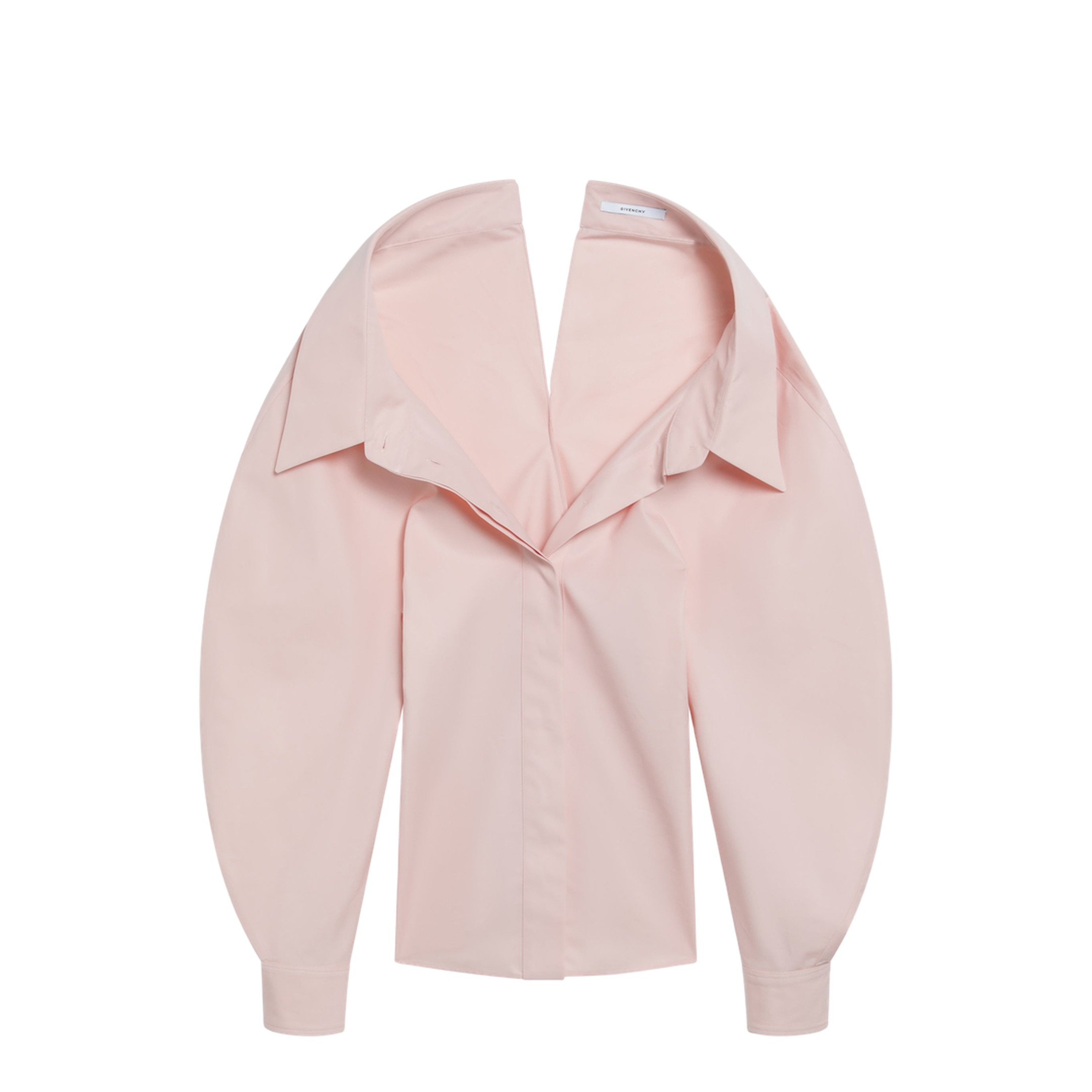 MAYFEYR - Givenchy - Pink Cut-Out Poplin Shirt - BW61K21642663