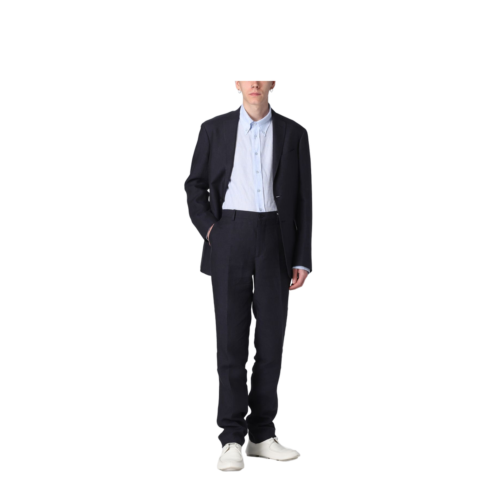 Blazer  in misto cotone