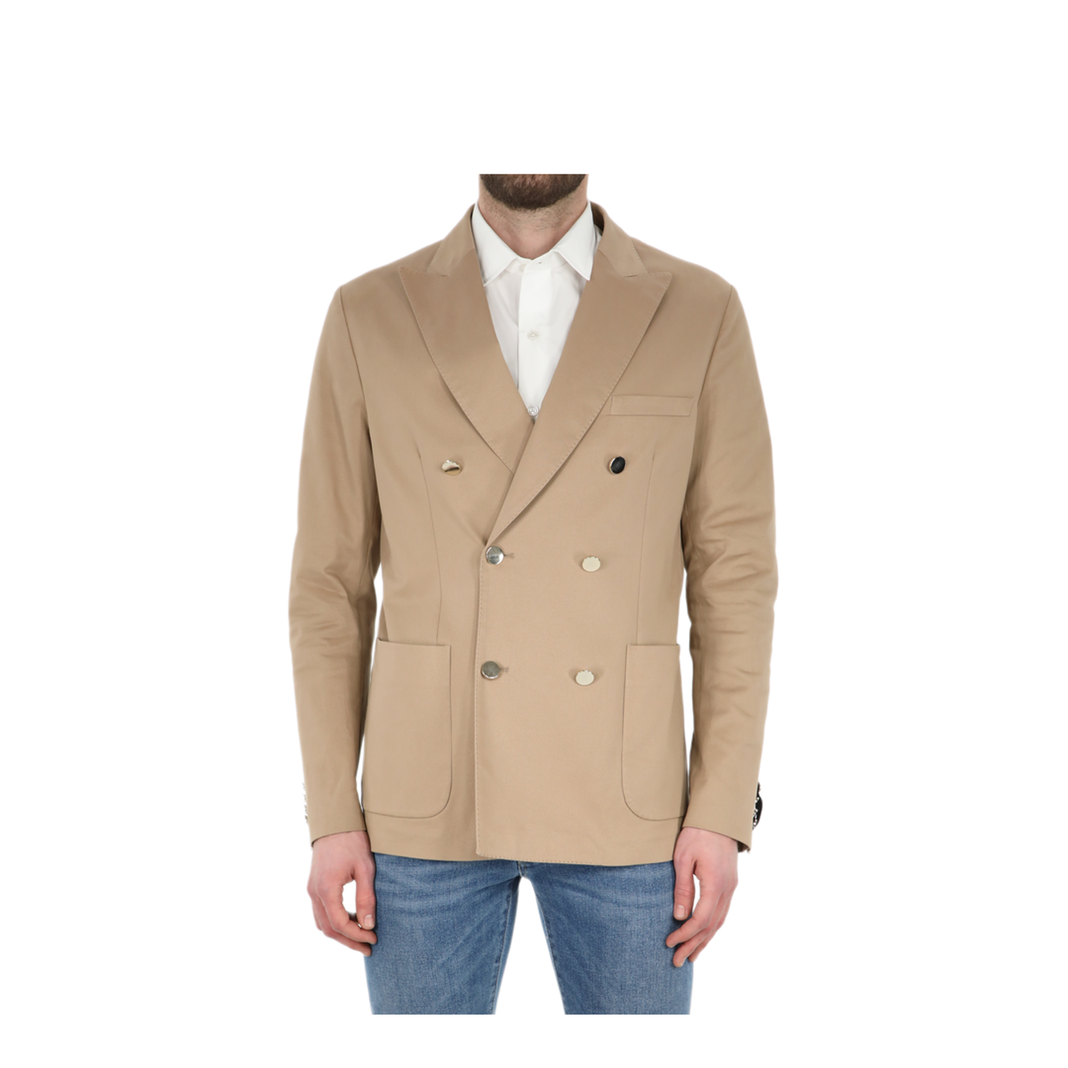MAYFEYR - Tonello - Beige Stretch Cotton Jacket - 06GW0503216U100