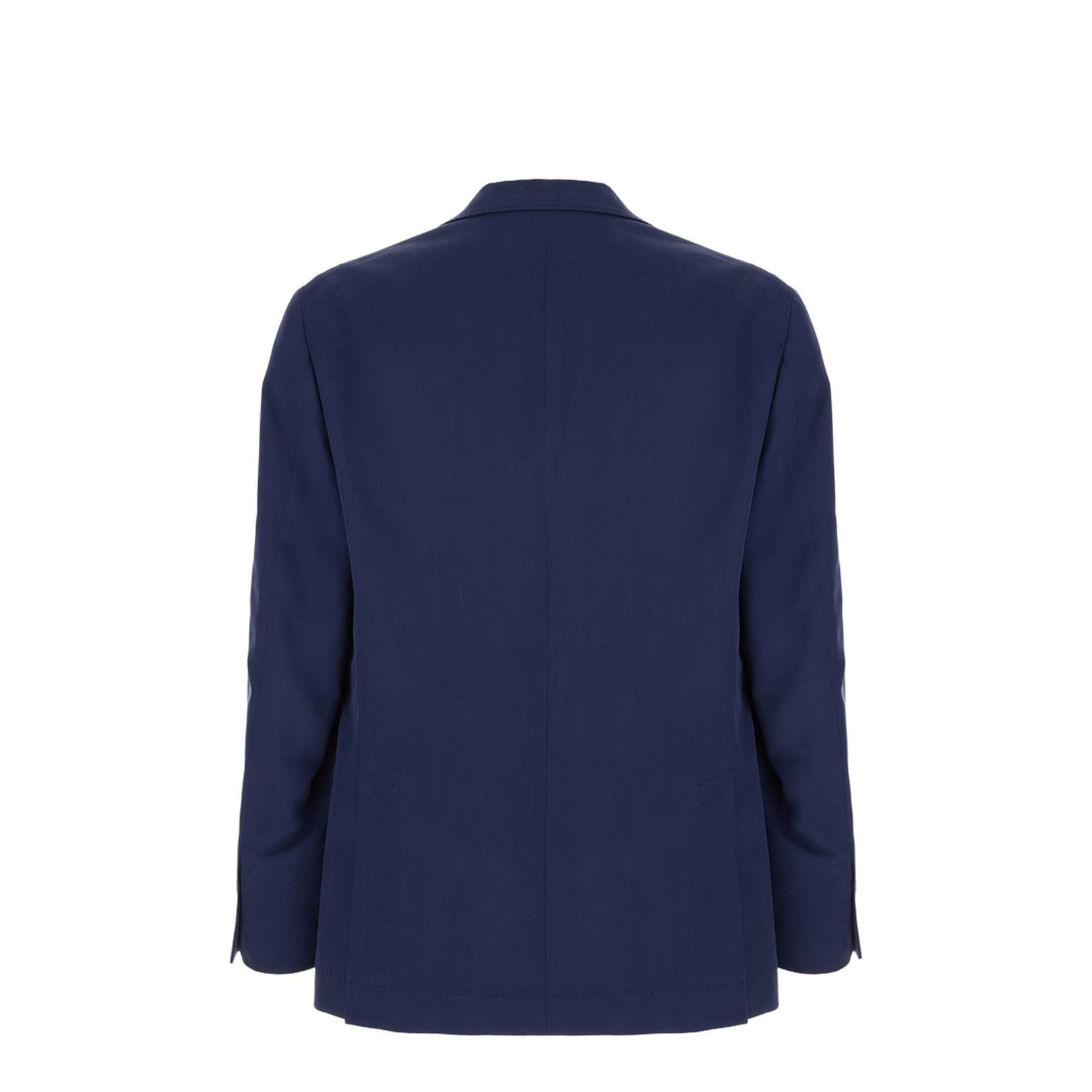Navy Blue Silk Blazer