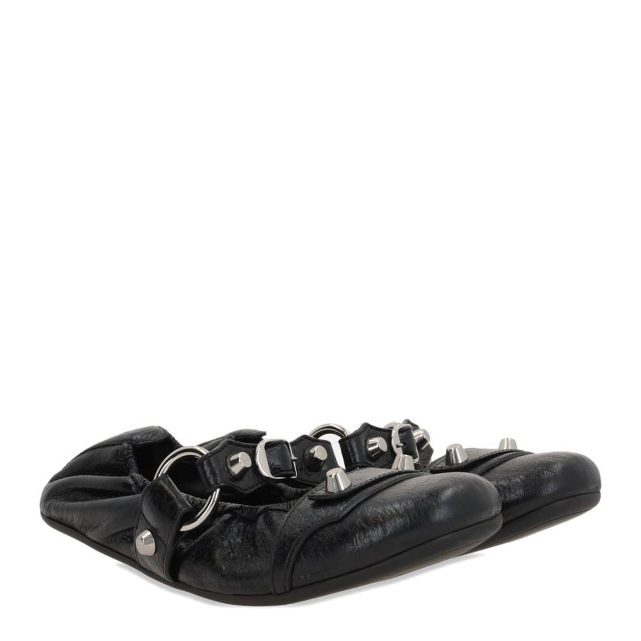 City Ballerina in Black/Silver