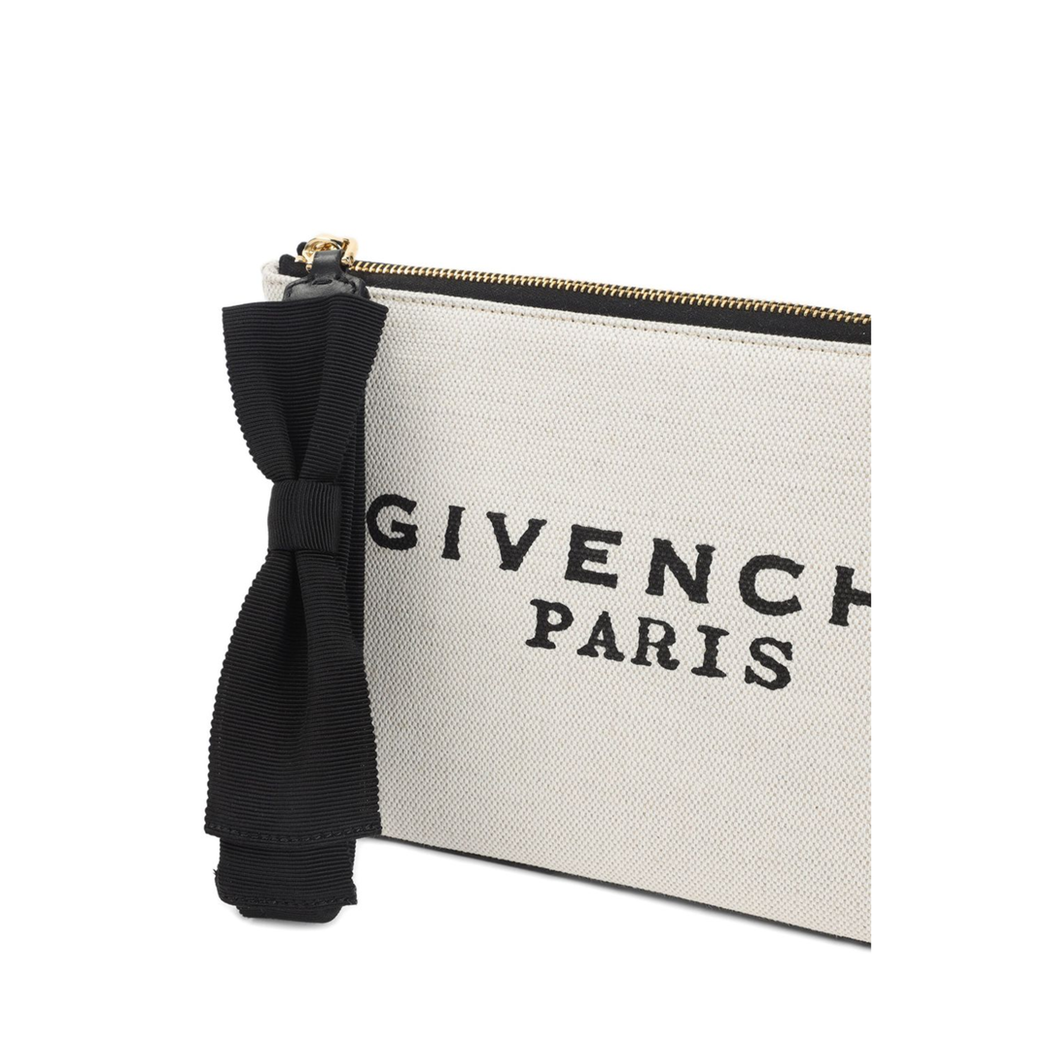 Pouch Canvas With Bow