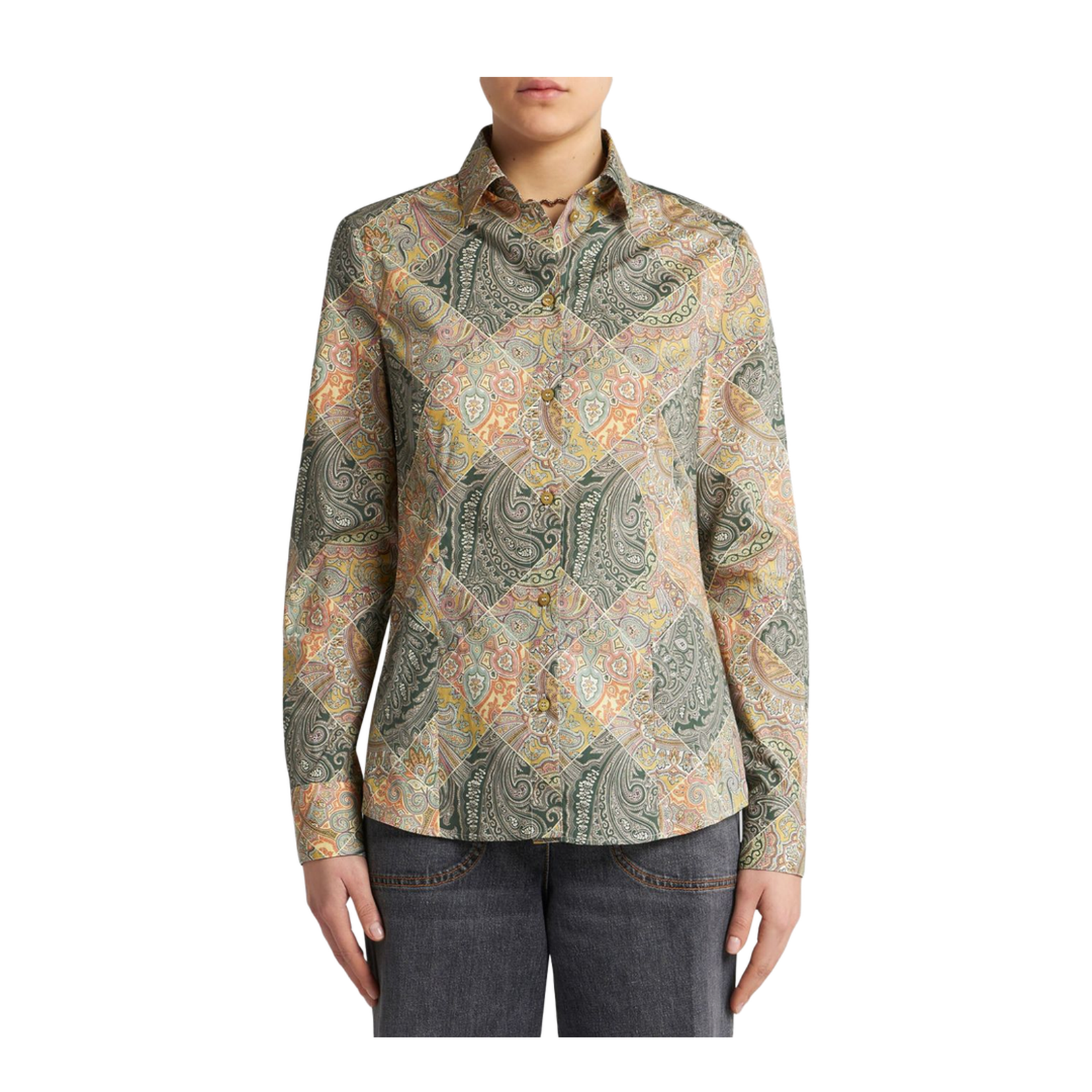 Printed Cotton Shirt