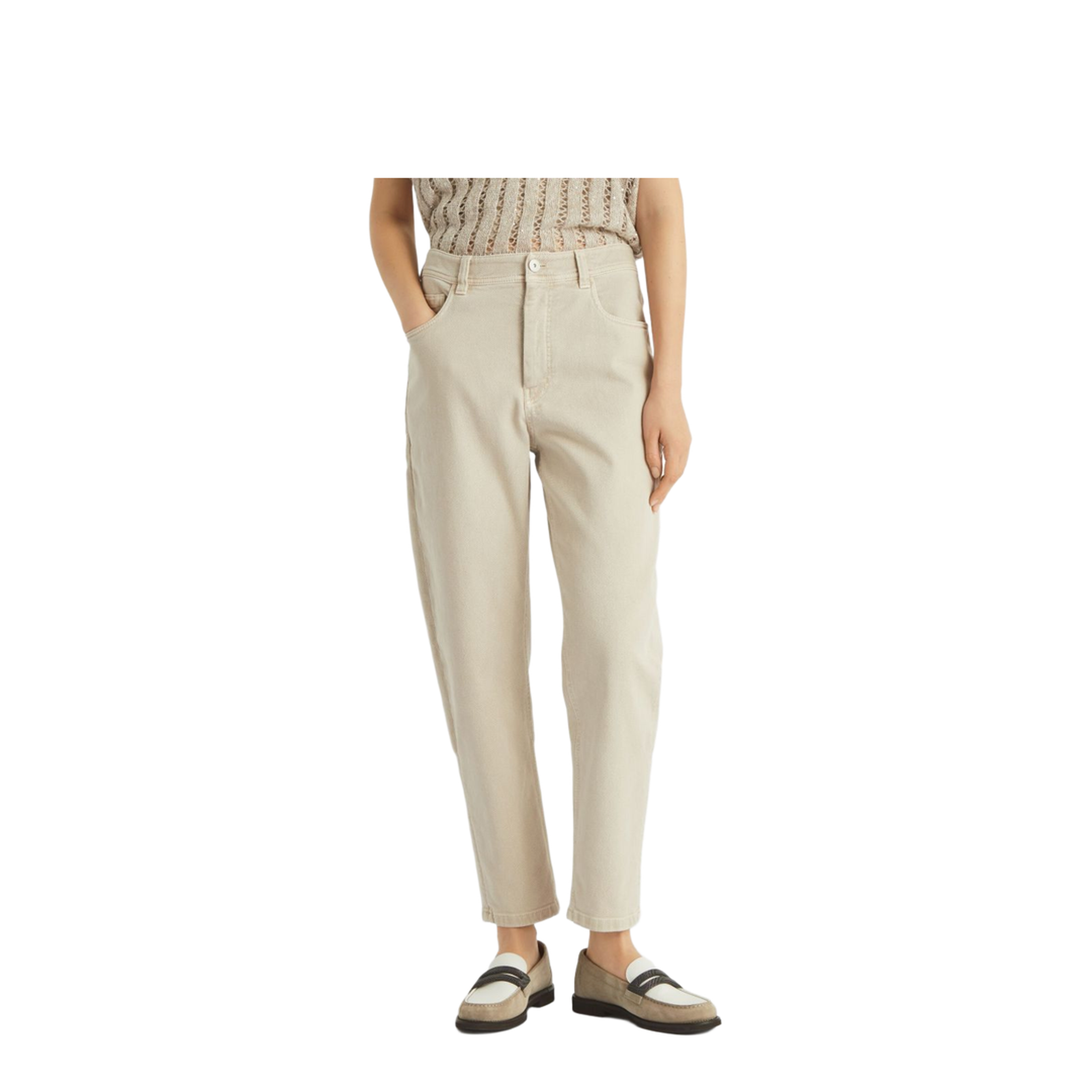 Trousers Beige