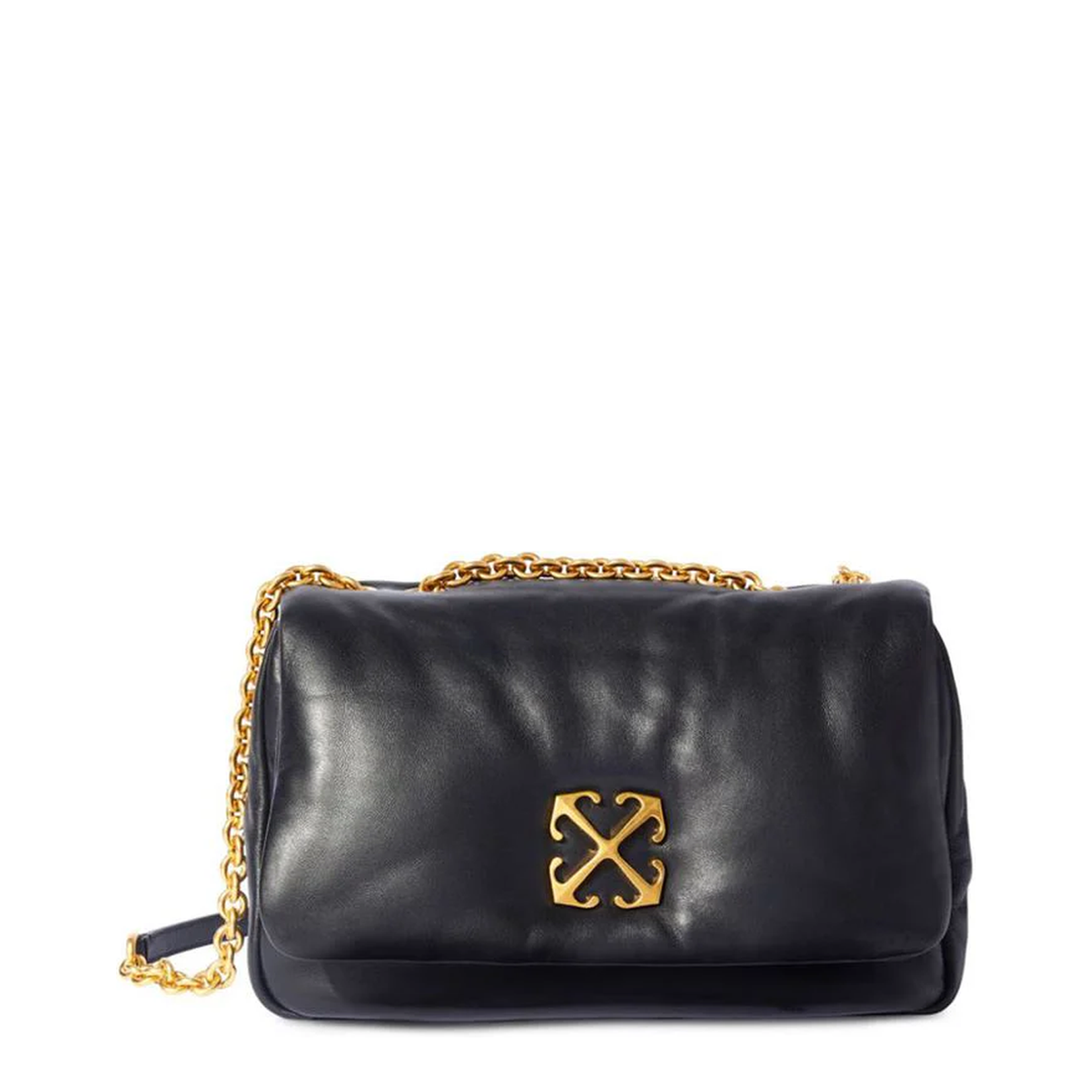 Jitney Puffer Bag Black
