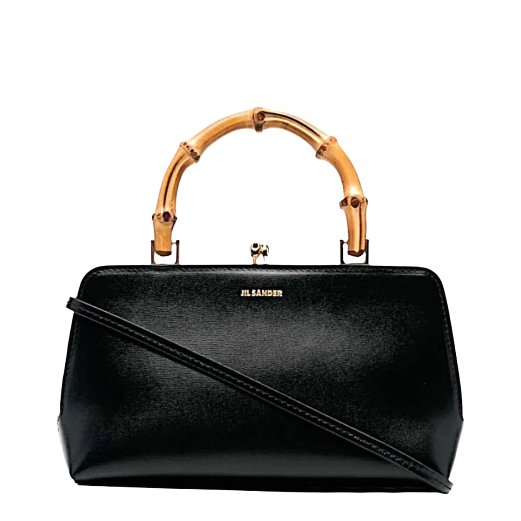 Goji Bamboo Mini Handbag Black