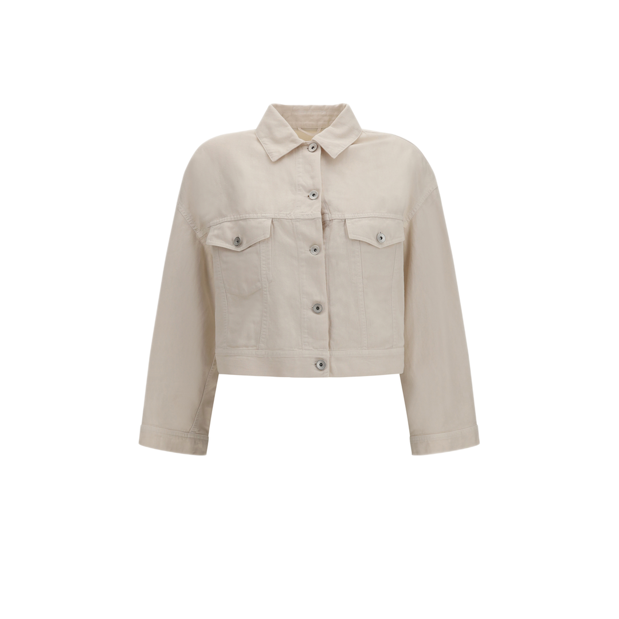 MAYFEYR - Brunello Cucinelli - Cotton And Linen Jacket With Monili - ML9967674