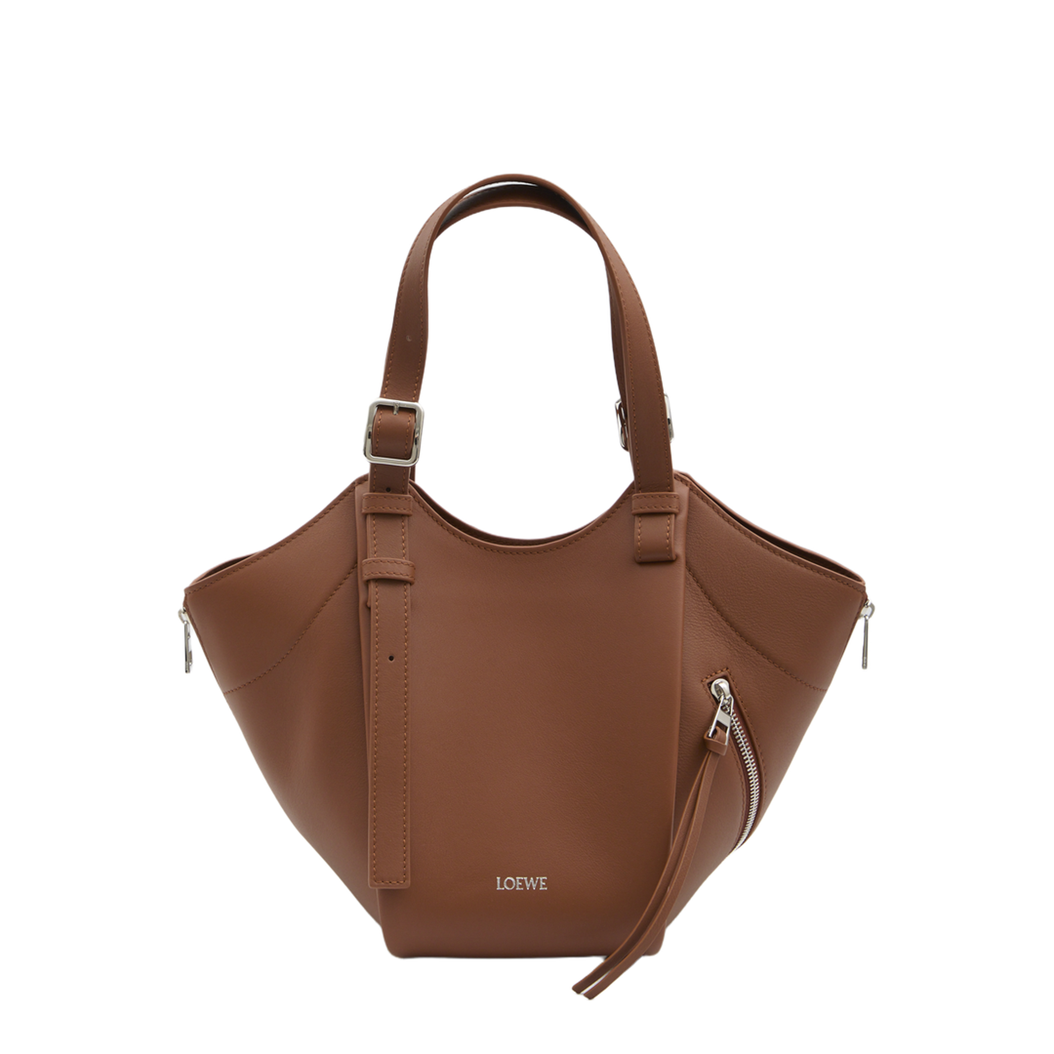 Hammock Flip Bag In Classic Calfskin - Squirrel