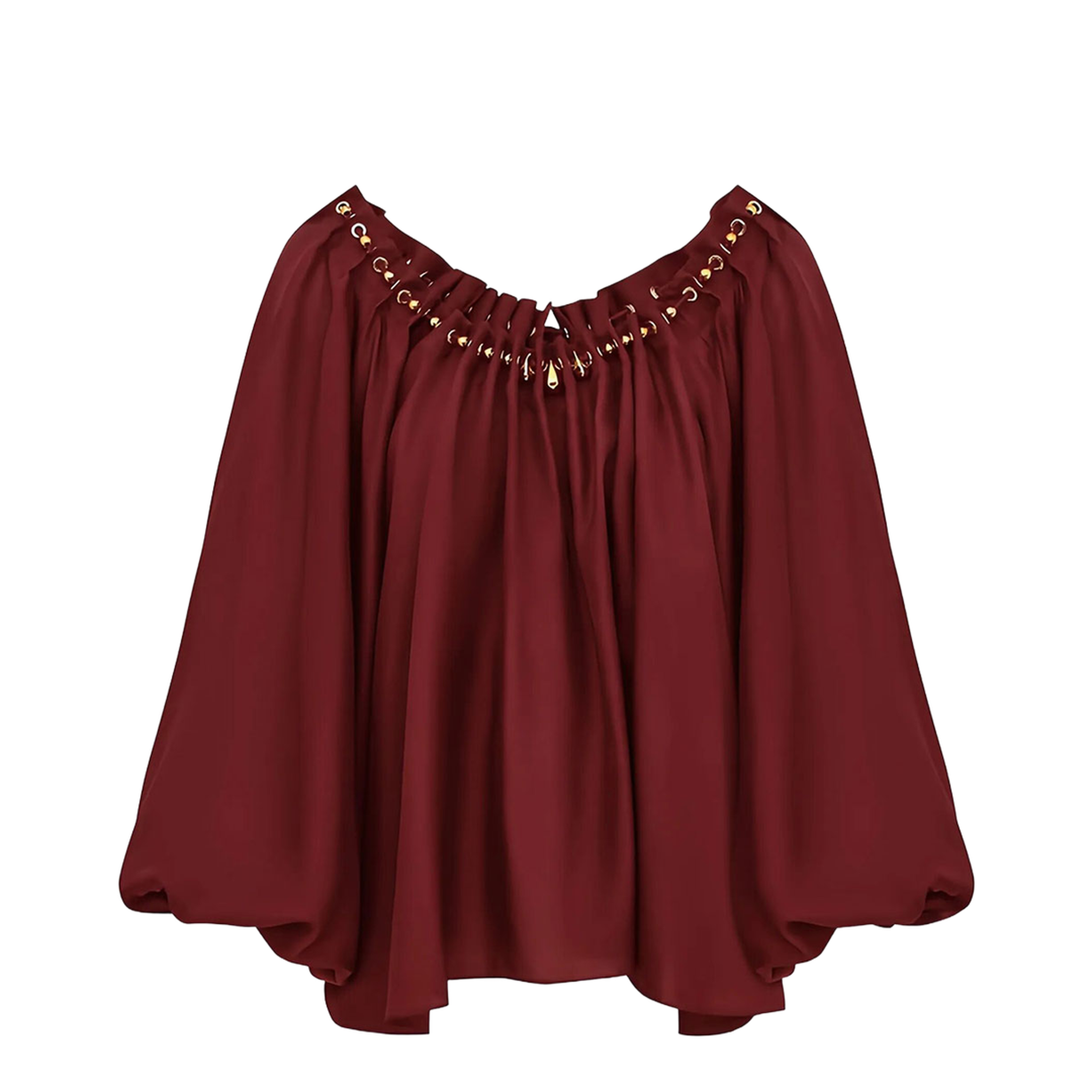 MAYFEYR - Zimmermann - Aster Gathered Bead Blouse - 8428TSS261