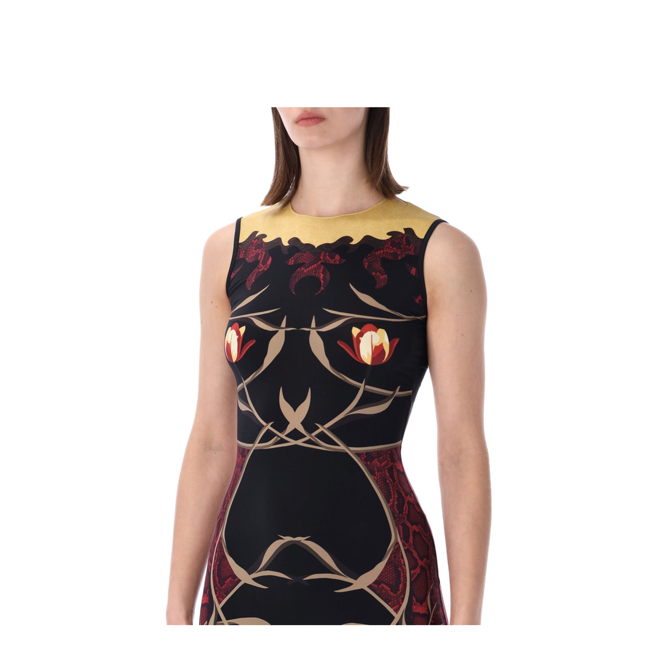 MAYFEYR - Marine Serre - Dresses Black - WDR479ACJER0118BK97