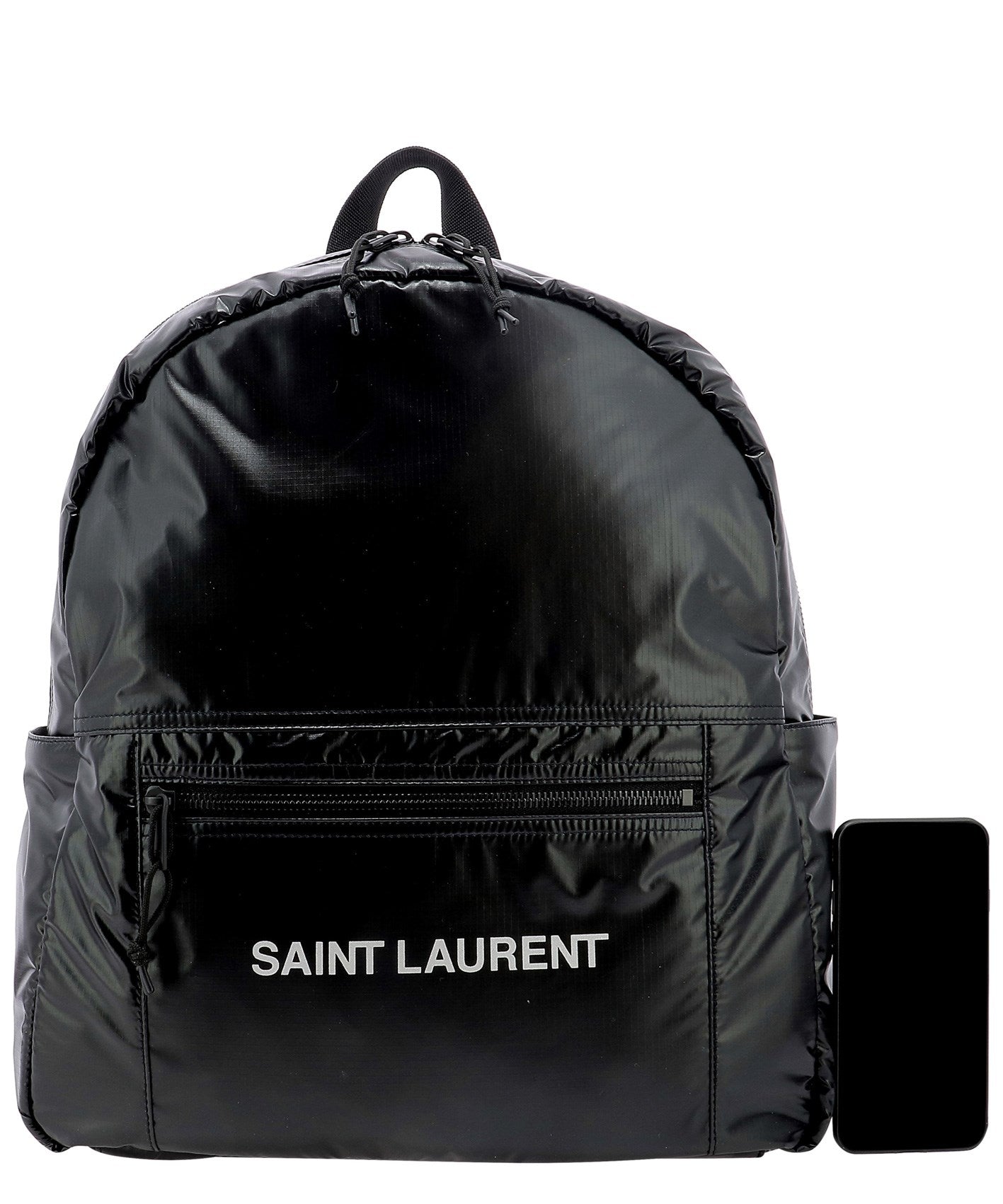 Nuxx Logo-Printed Backpack, Silver Hardware