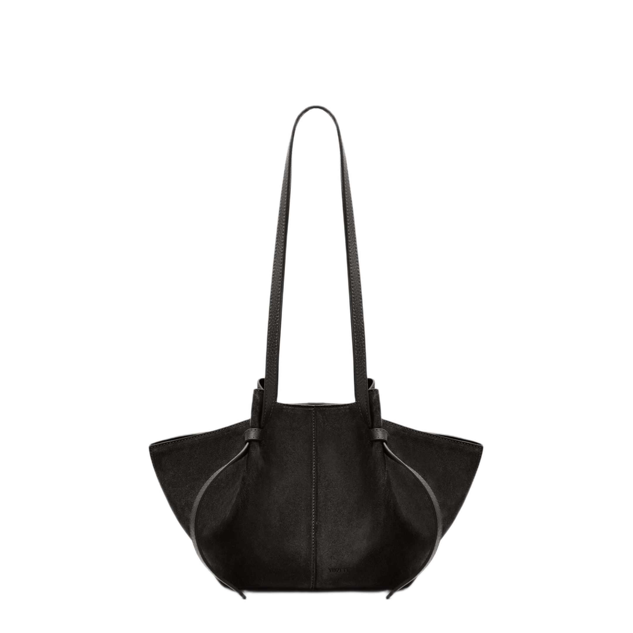 MAYFEYR - Yuzefi - Mochi Bag In Ganache Suede Leather - MOCHISUEGA