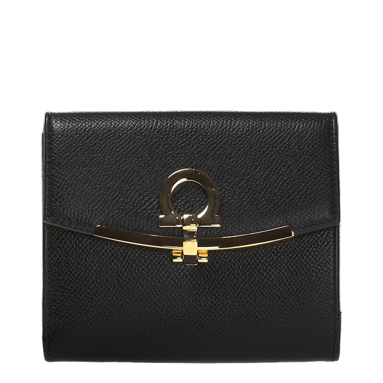 Wallet with a decorative clasp