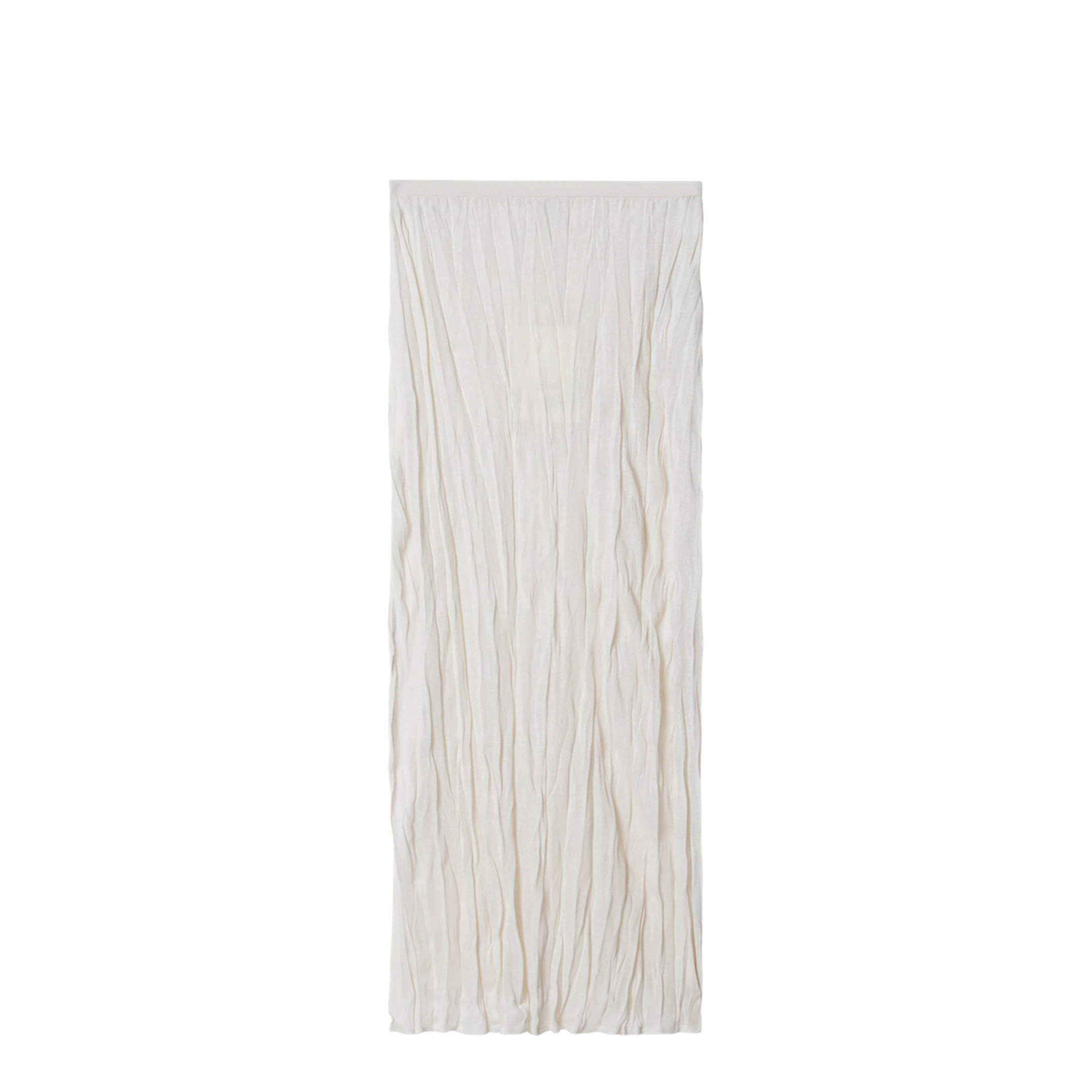 MAYFEYR - Toteme - Light Apricot-Coloured Skirt In Crinkled Knit - 262-WRB0456YA0244363