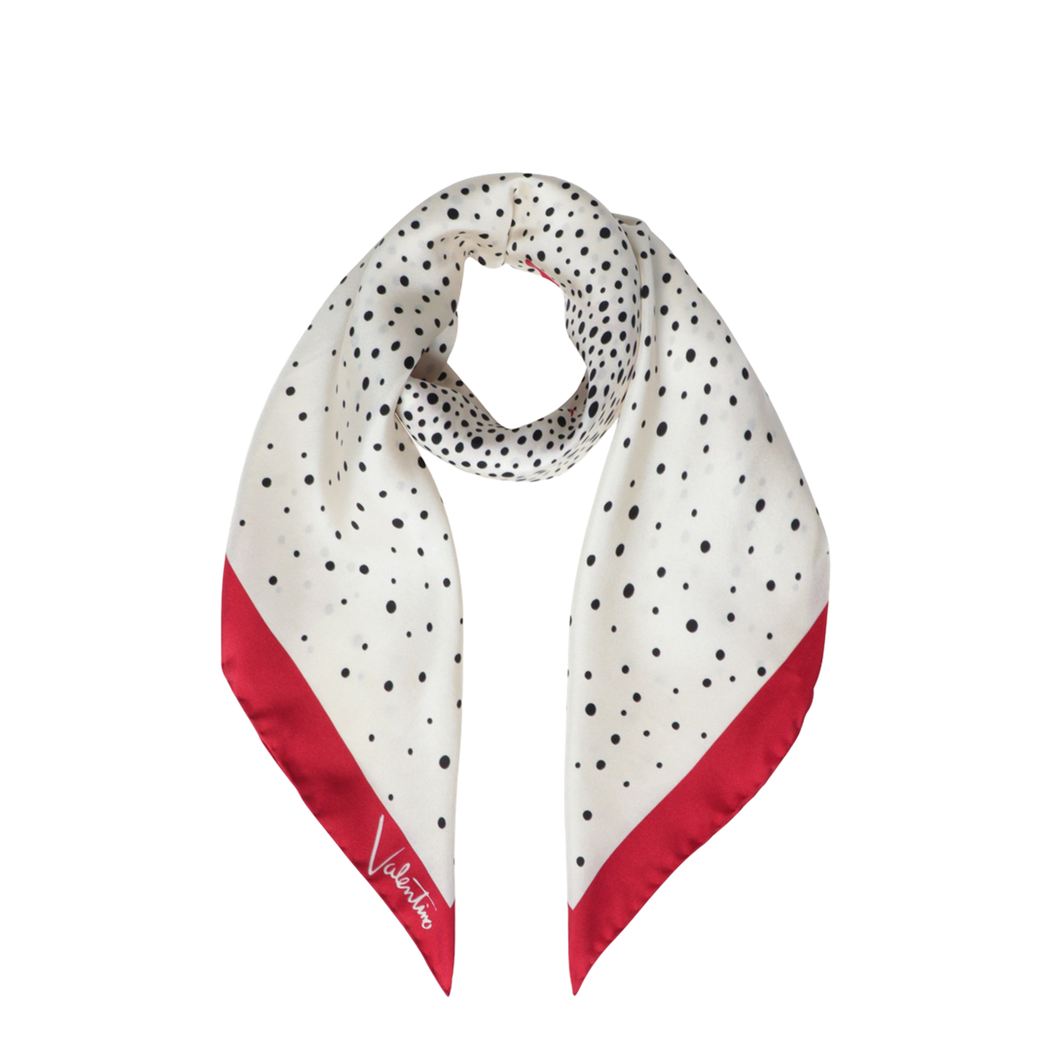 MAYFEYR - Valentino - Little Stars Starry Silk Scarf - 9W2EI114NJB3B6