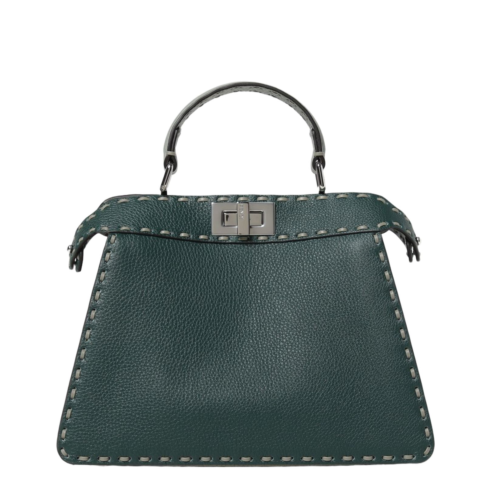 Small Peekaboo Iseeu Tote Bag In Green