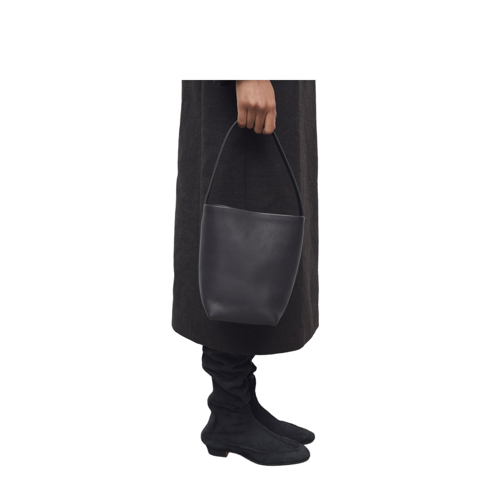 Black Small N/S Park Tote