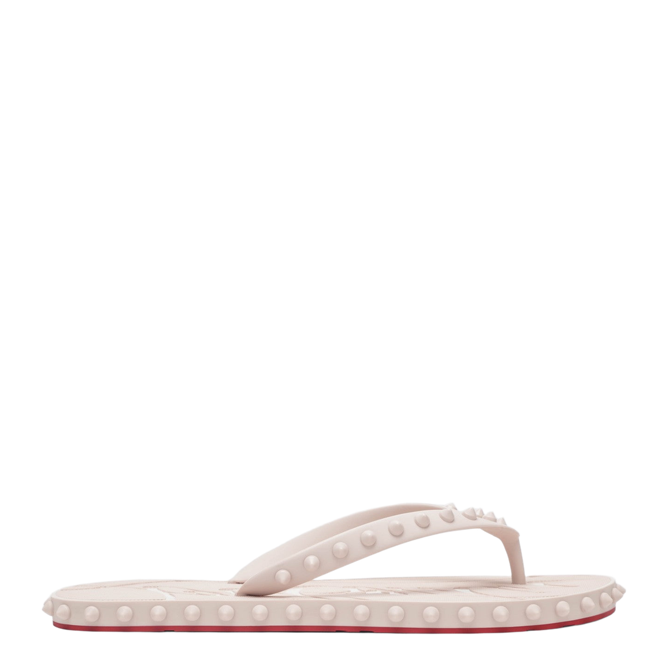 Super Loubi Flip-Flops Milk Coloured