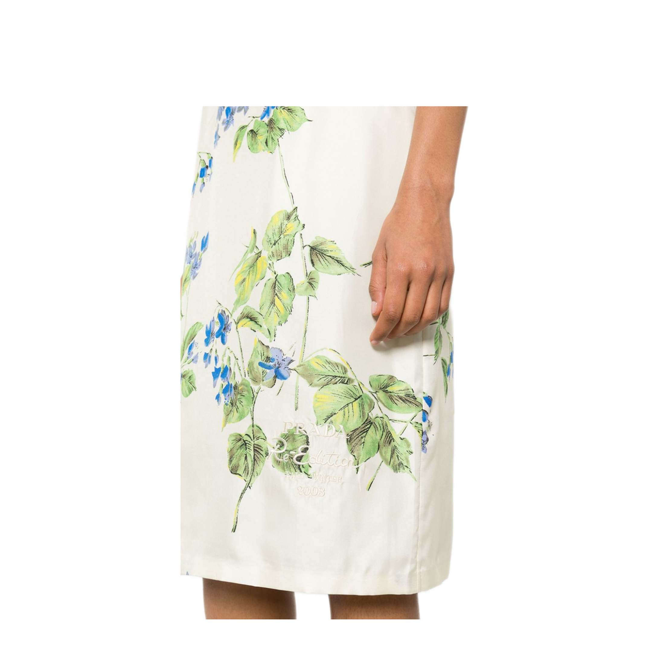 MAYFEYR - Prada - Floral-Print Twill Dress - P3L96RSOOO14NZF0K74