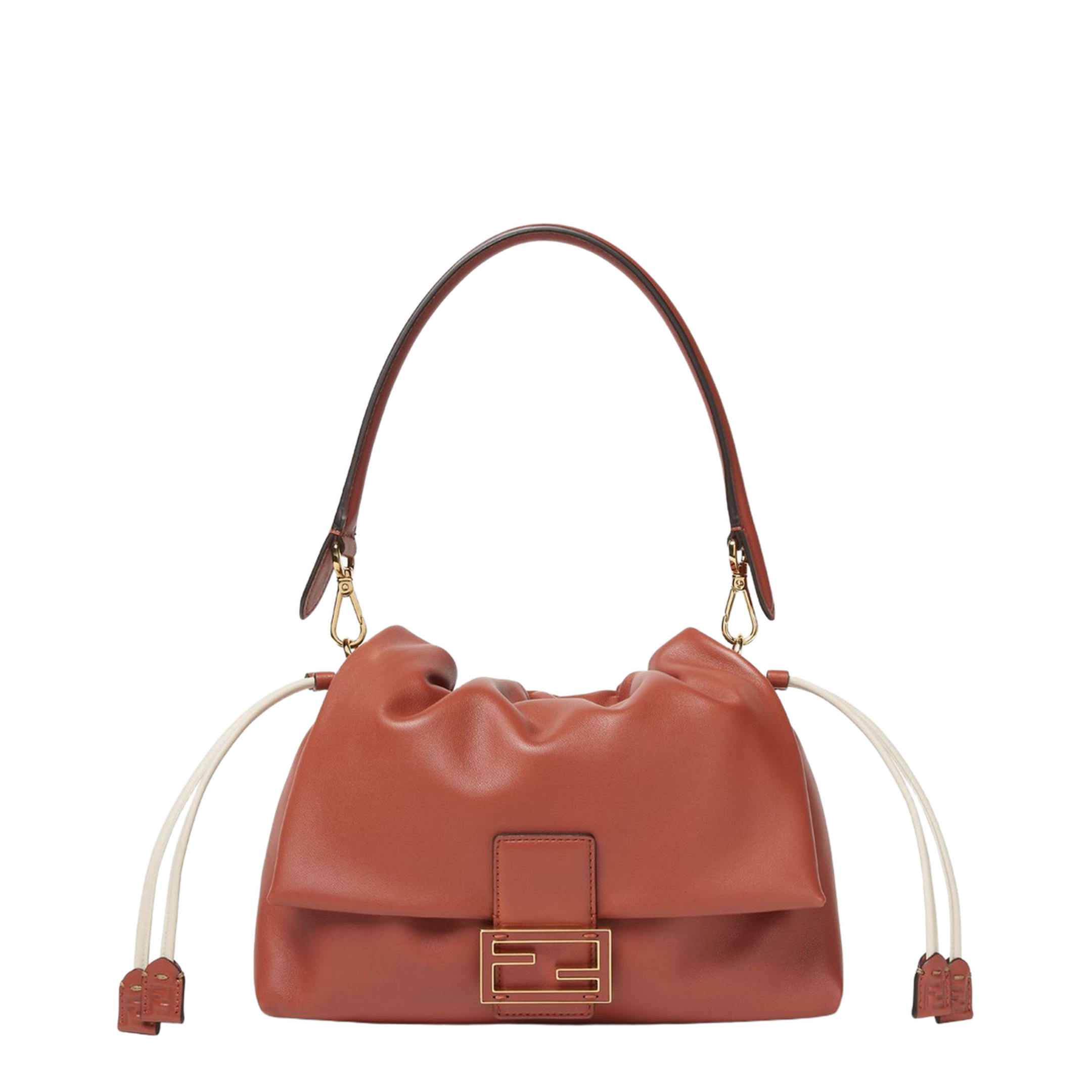 Mamma Baguette Medium Leather Brown