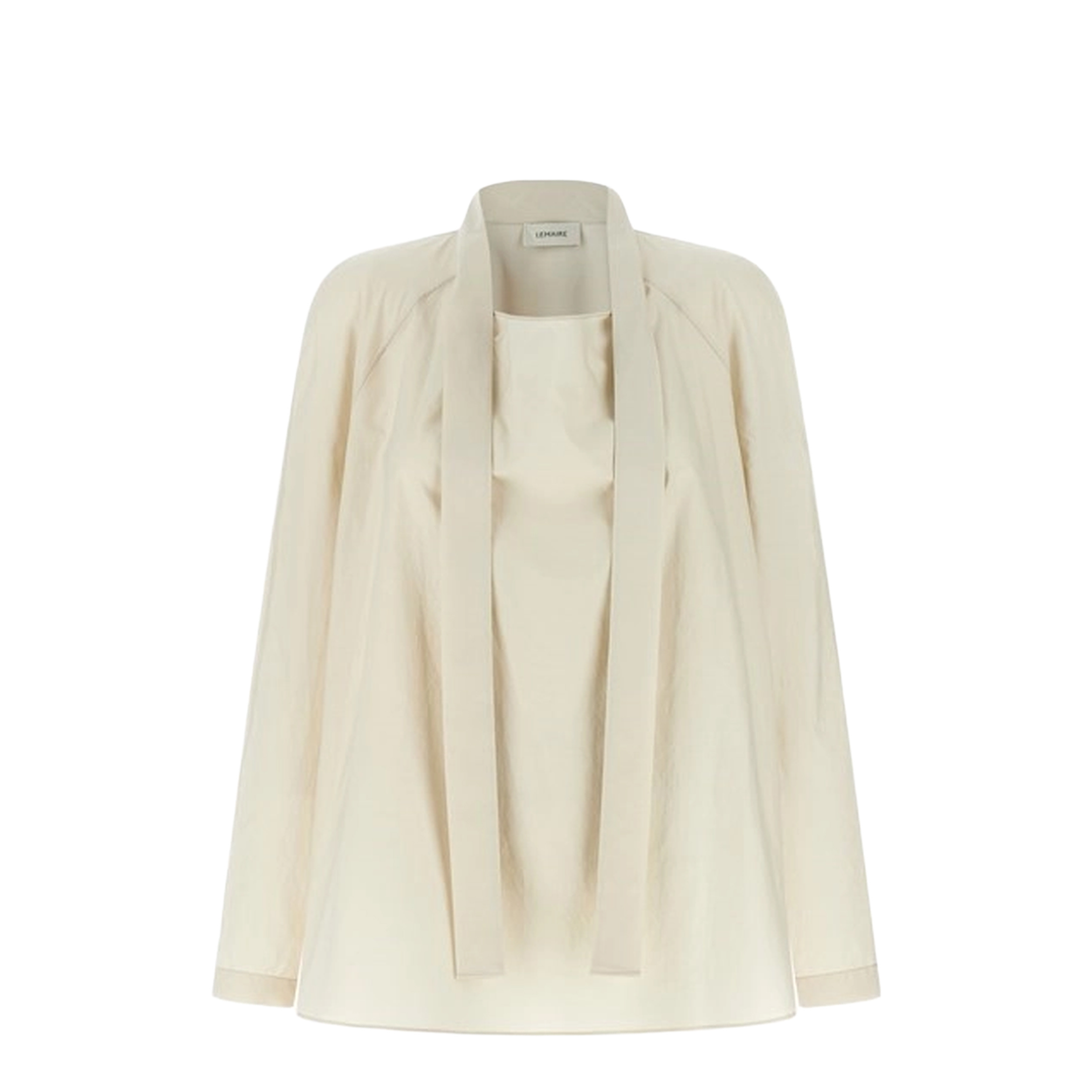 MAYFEYR - Lemaire - Ascot Collar Blouse - SH1218LF1500WH048