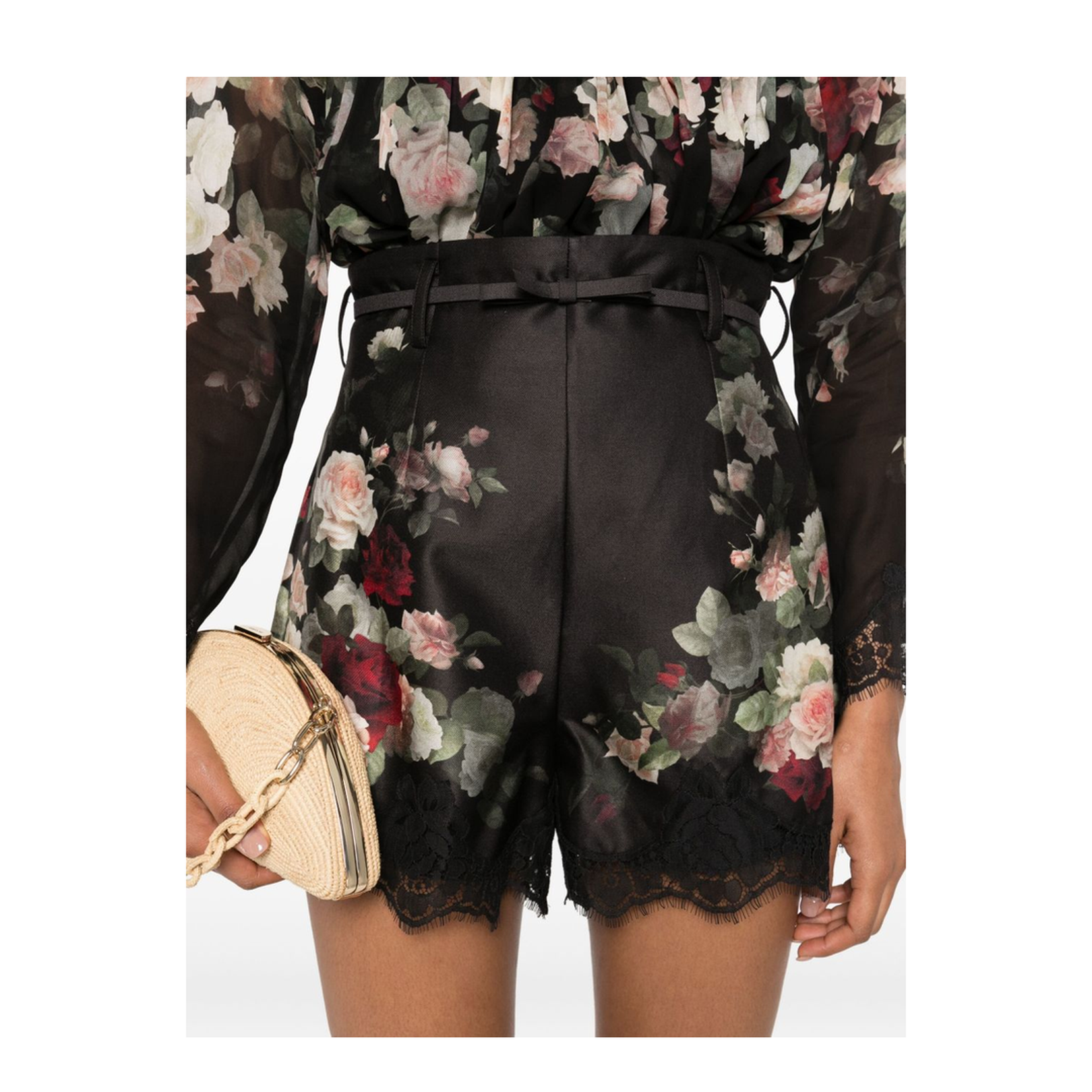 Hypnotic Relaxed Shirt Black Paisley