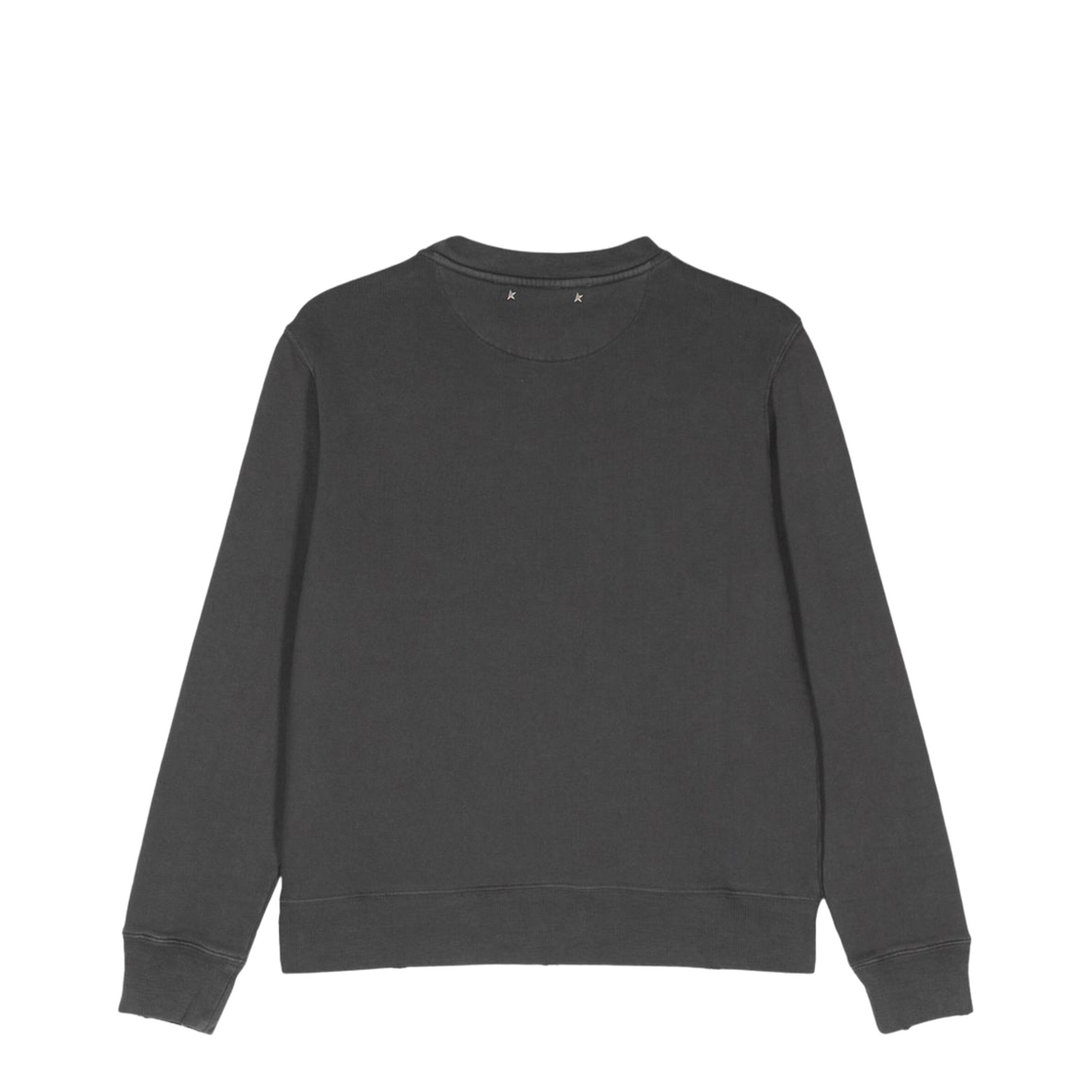 Anthracite Gray Sweatshirt with Crystals