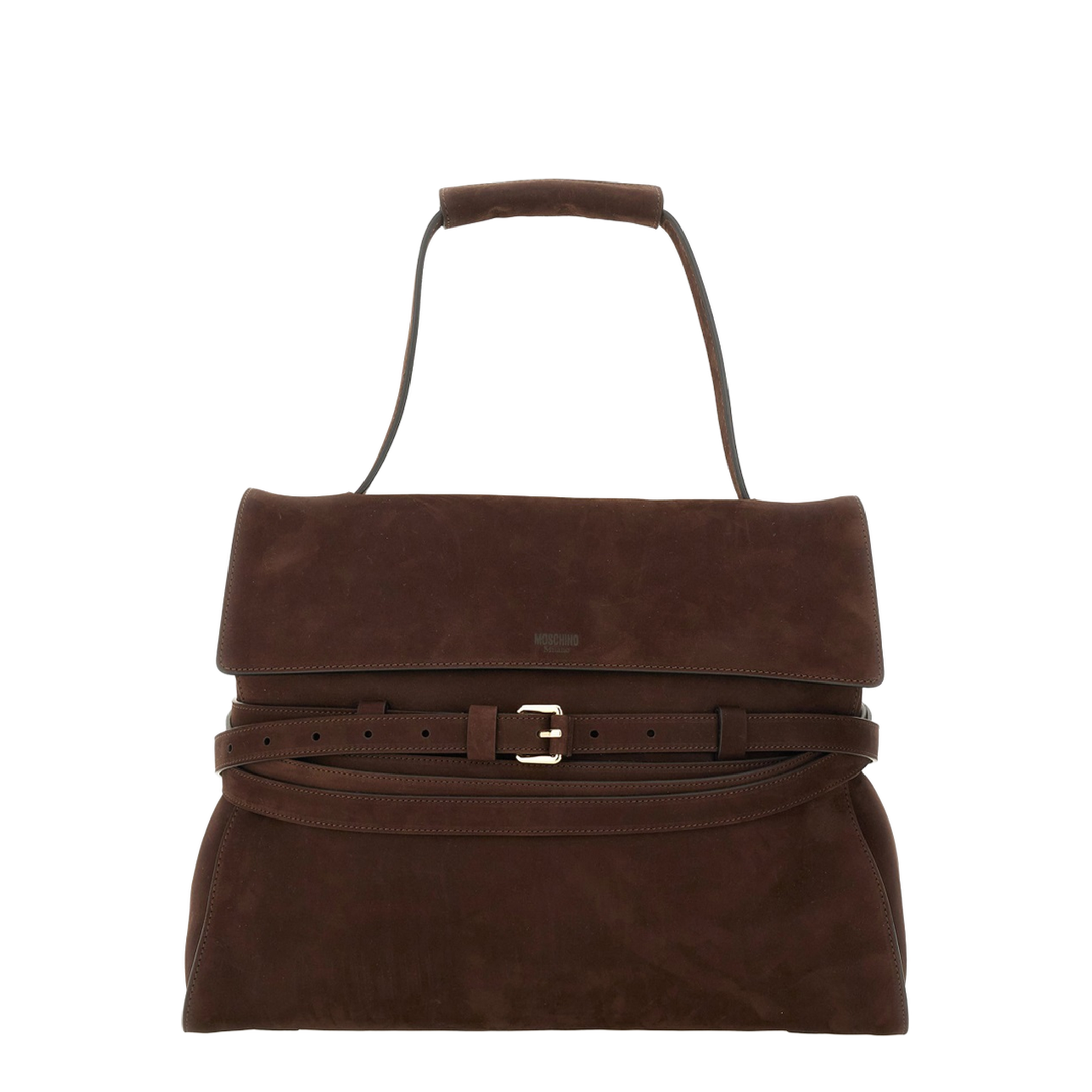 Buckle-Detail Tote Bag