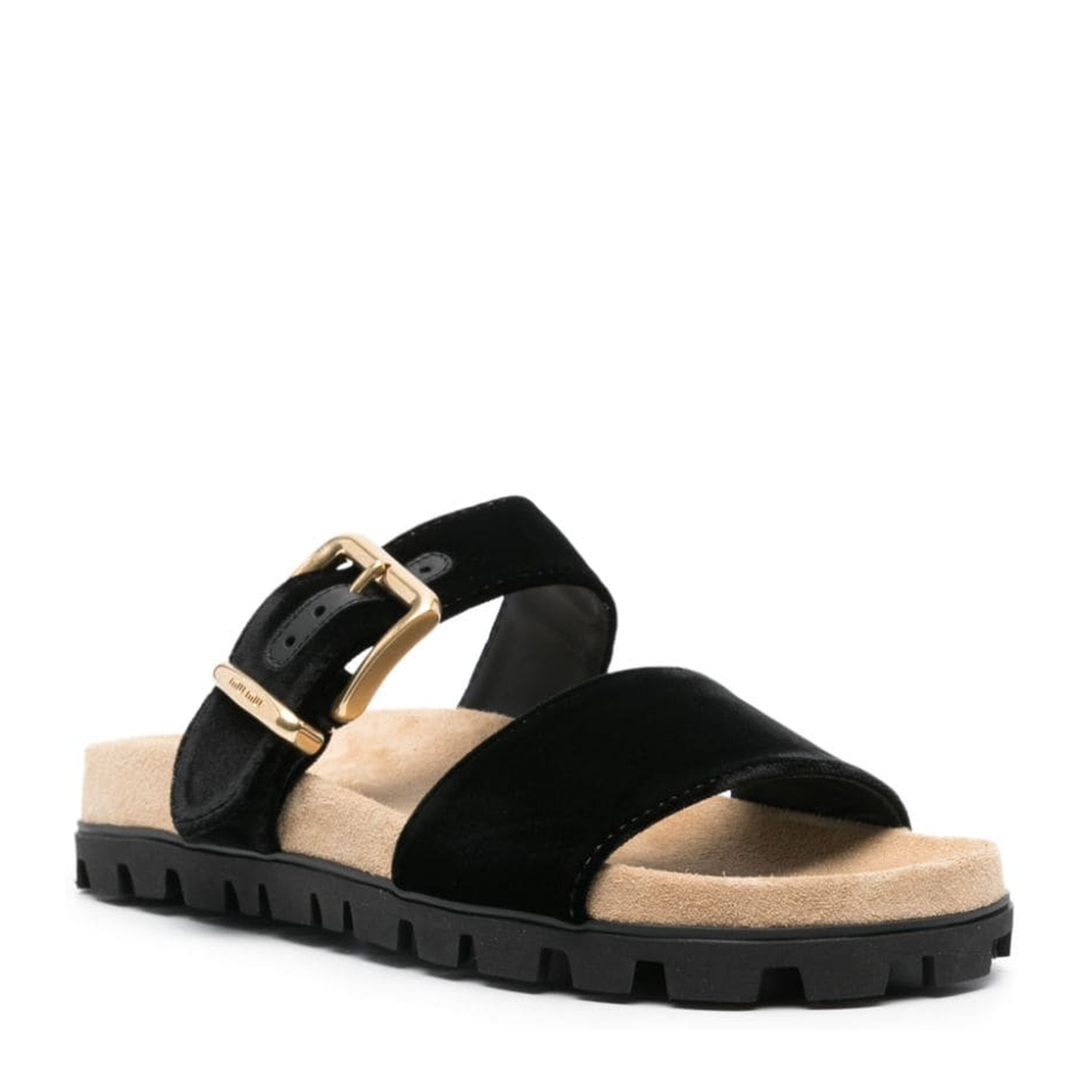 MAYFEYR - Miu Miu - Suede Buckle Sandals - 5XX632FD010068F0002