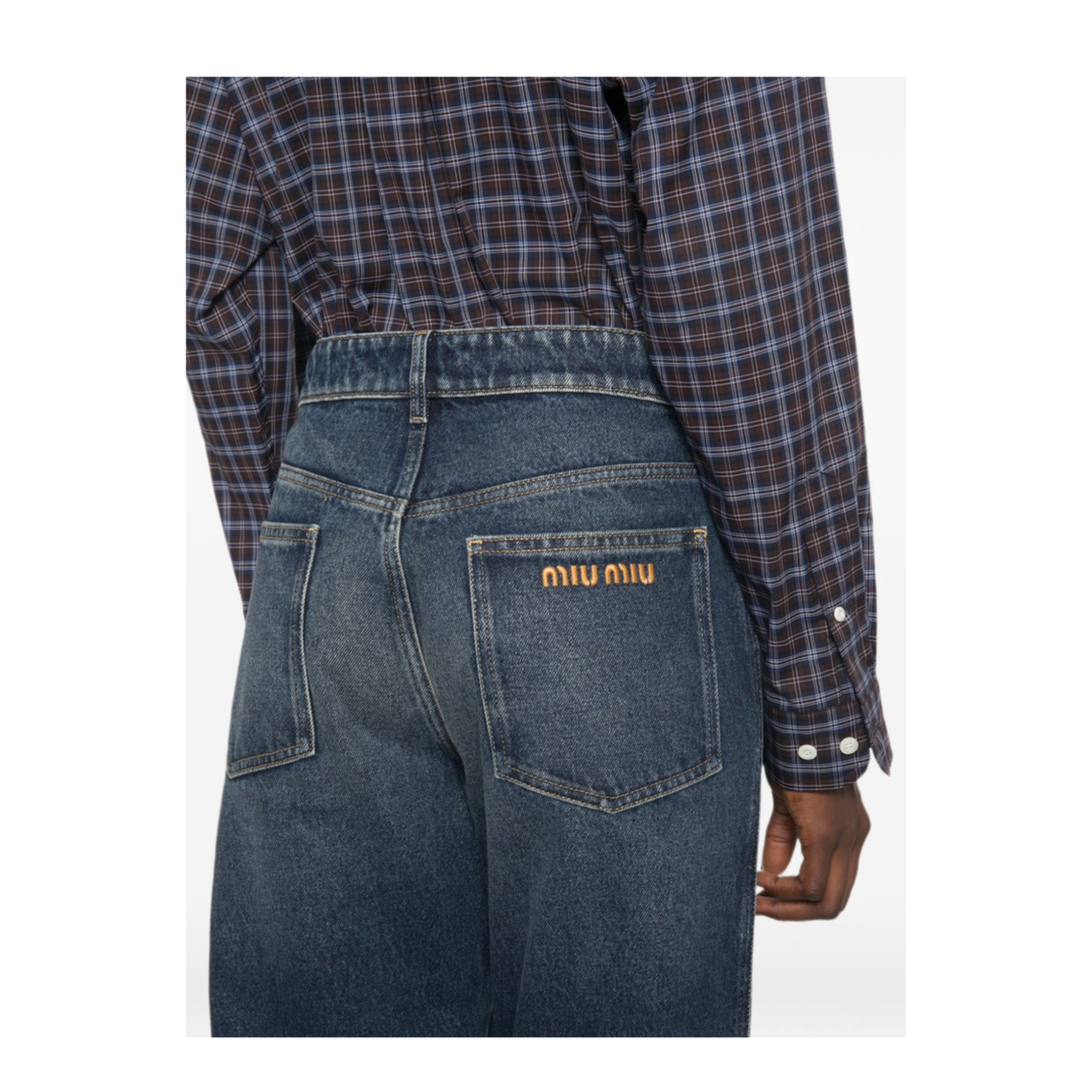 MAYFEYR - Miu Miu - Jeans Navy - GWP5746019F0008