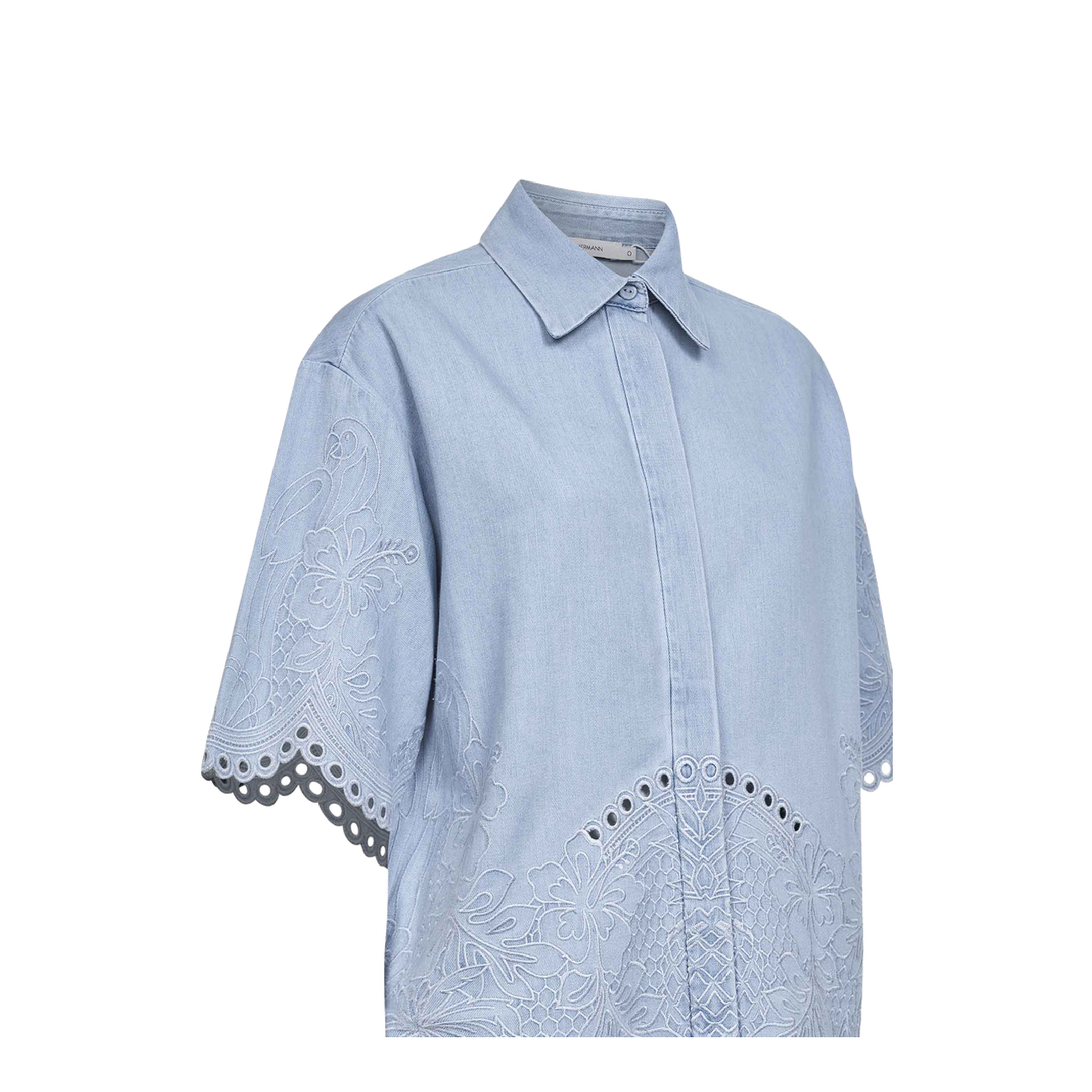 Daylight Embroidered Denim Shirt