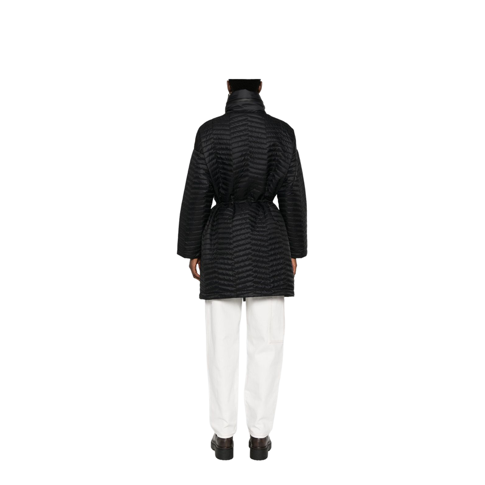 Nylon Midi Coat