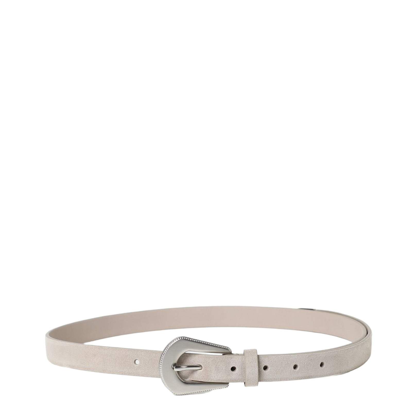 Western Belt in Suede Calfskin