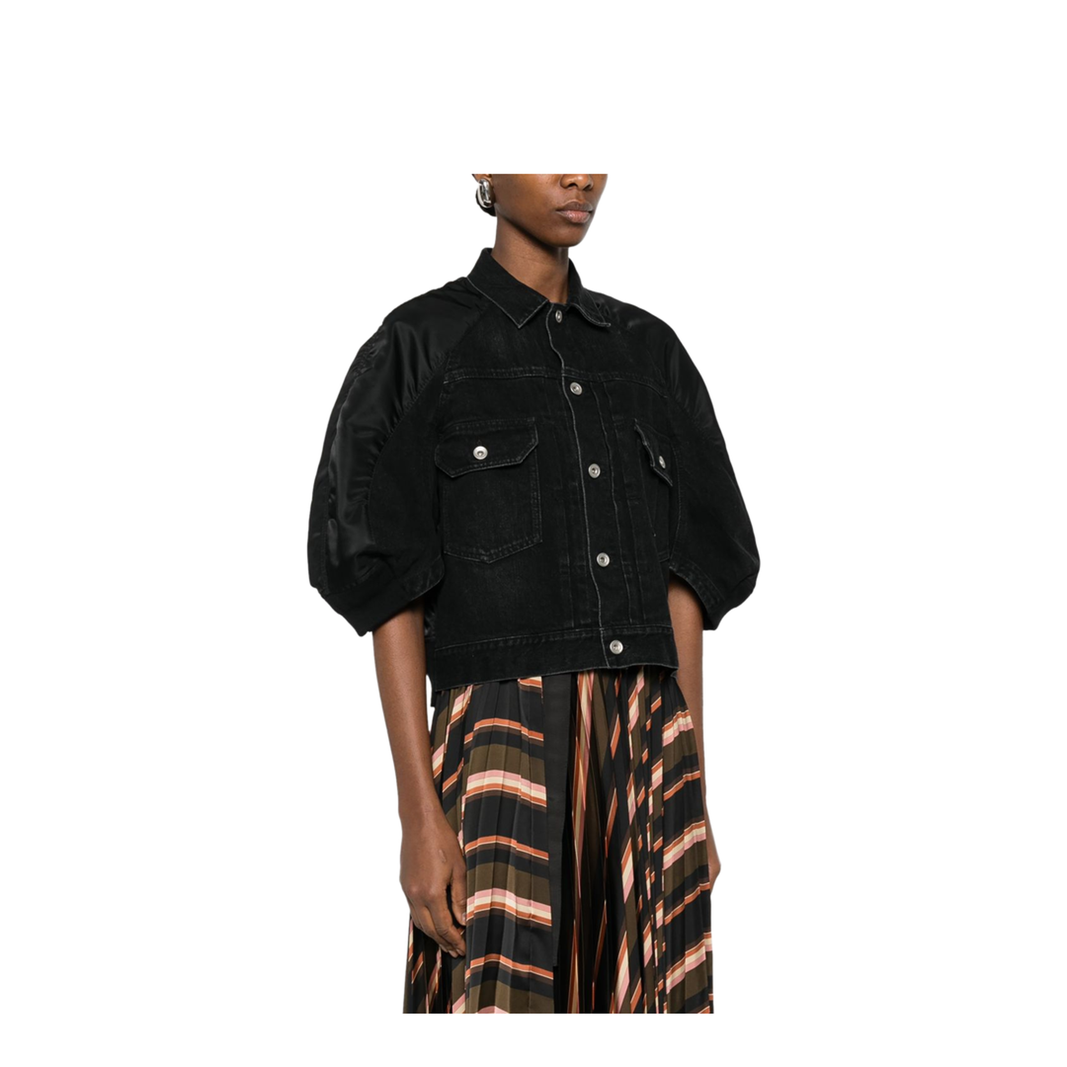 MAYFEYR - Sacai - Coats Black - 26-08312001