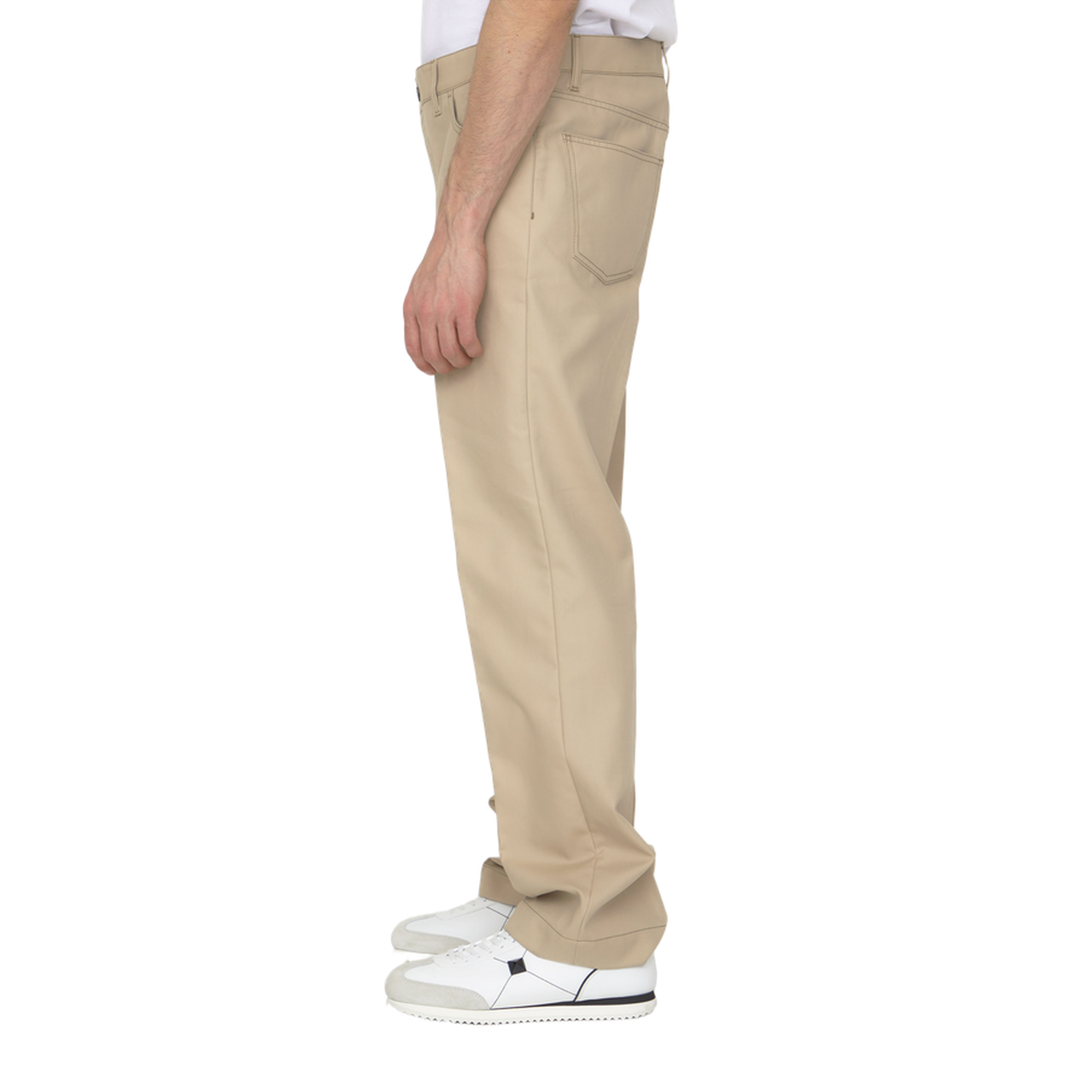 Cotton Gabardine Trousers