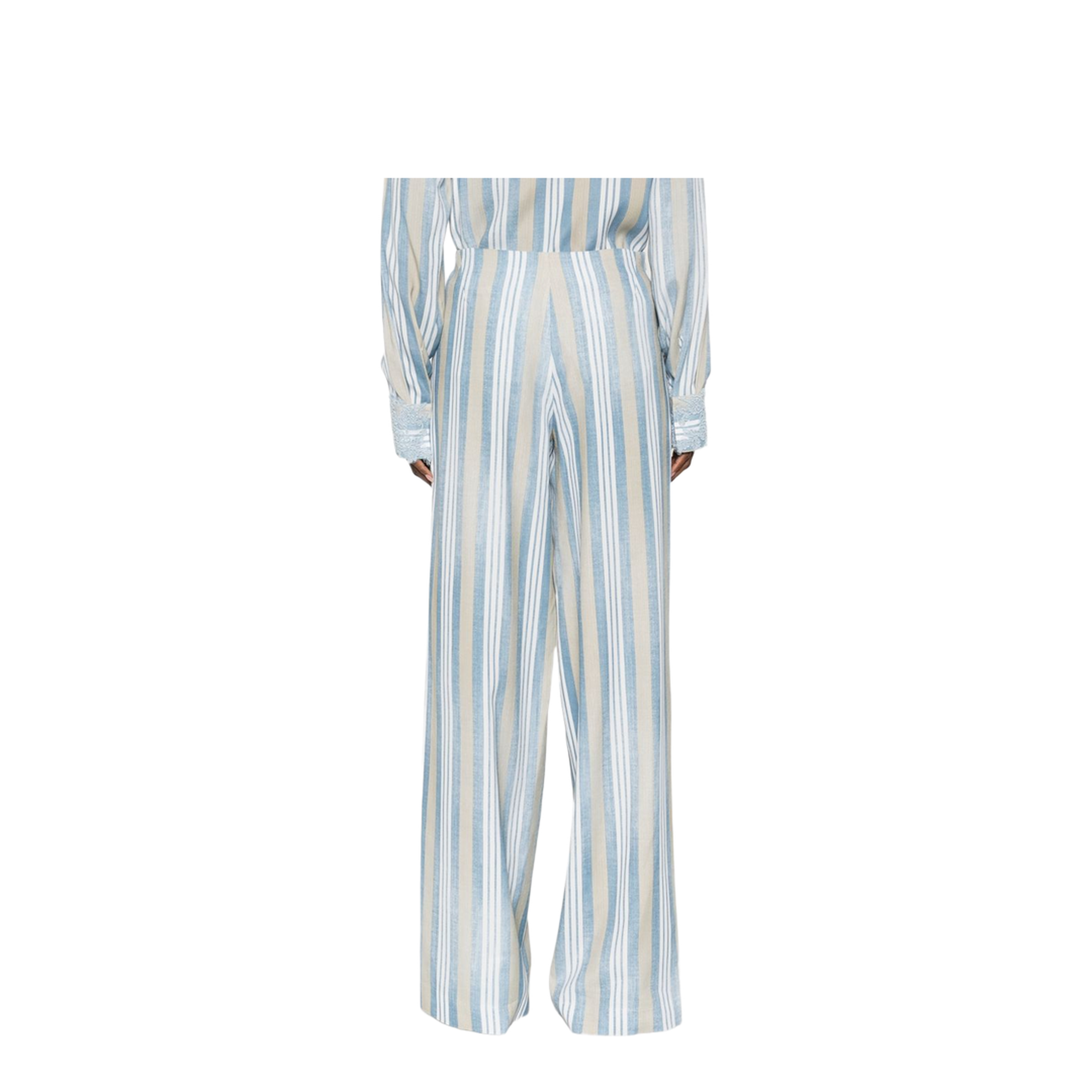 MAYFEYR - Ermanno Scervino - Trousers Clear Blue - D482P355OQNS4807