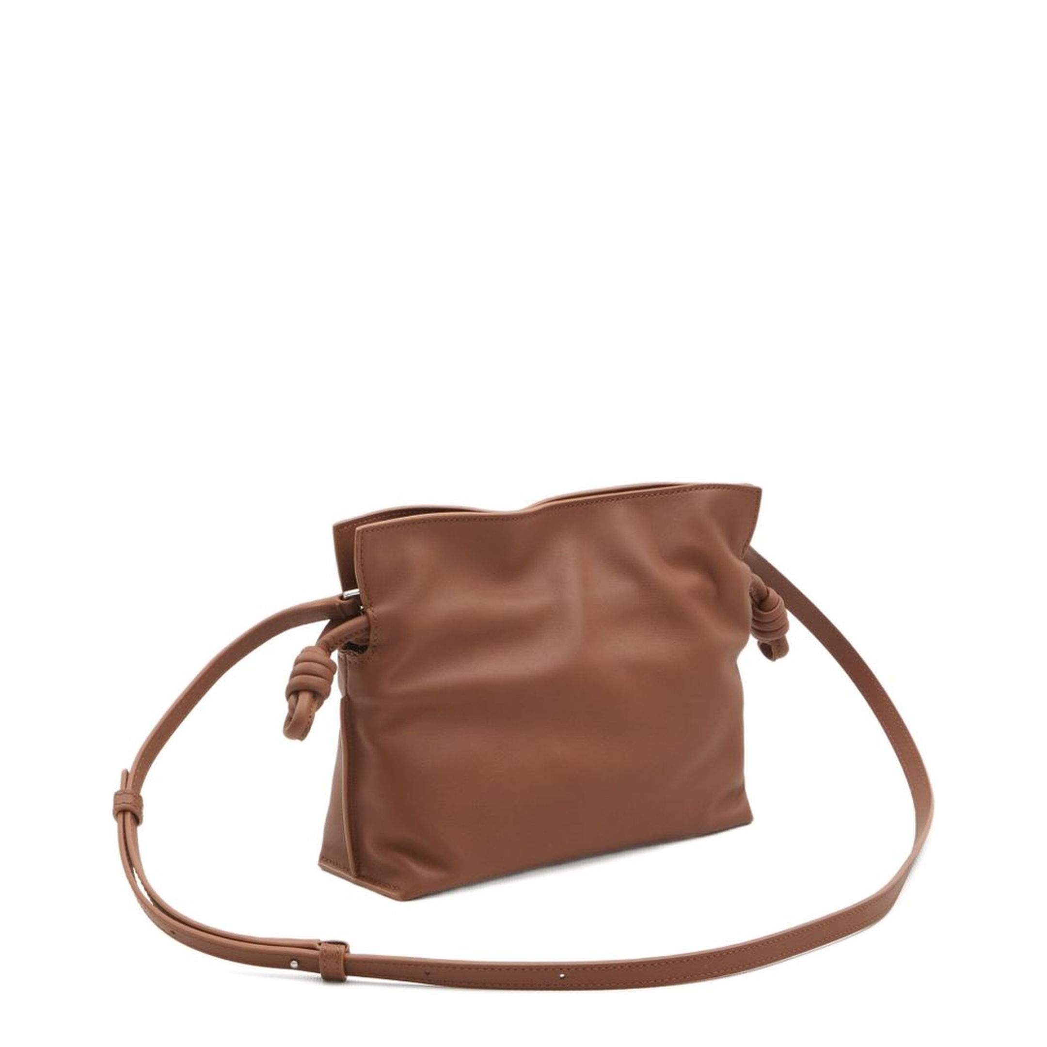 Flamenco Mini Calfskin Clutch Bags - Squirrel