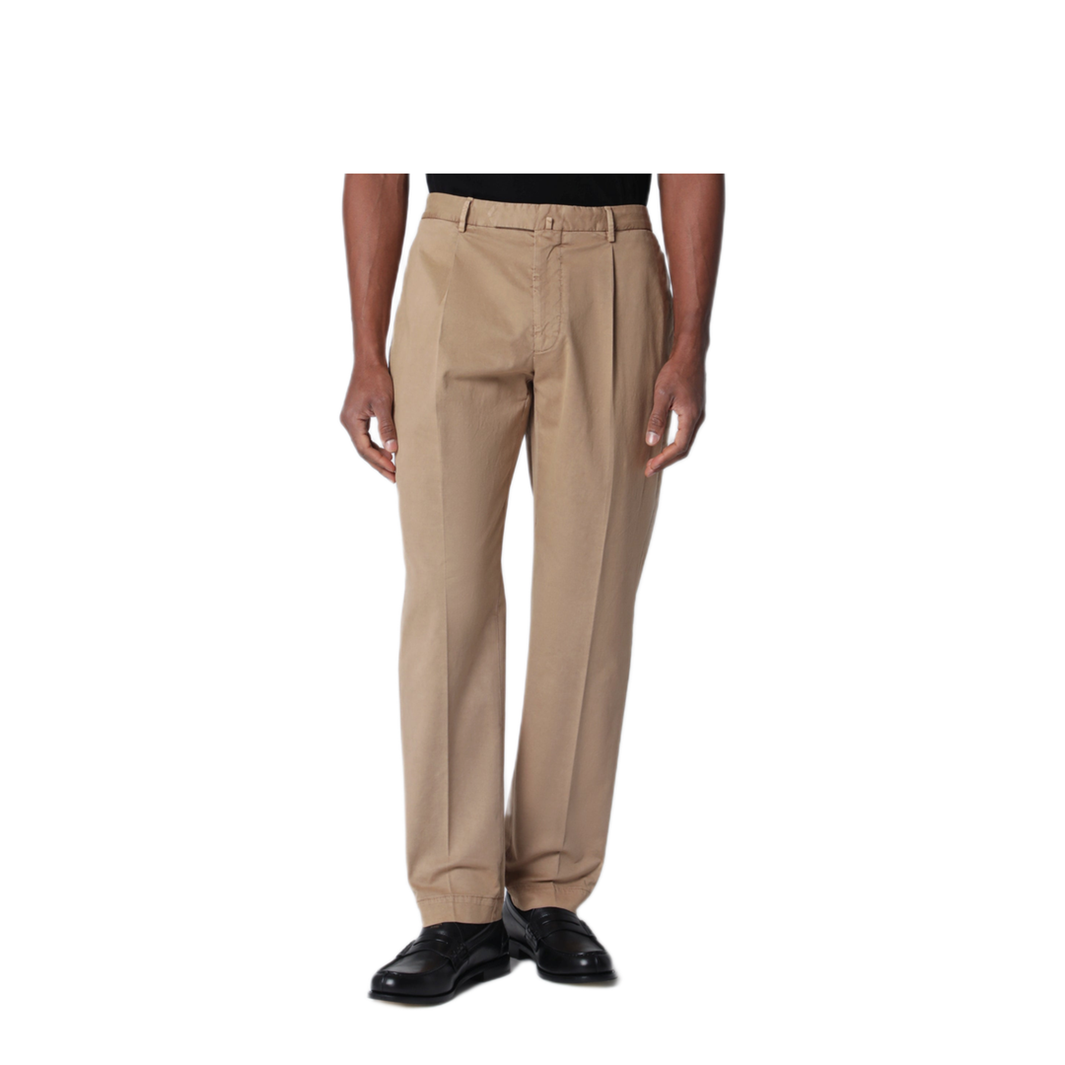MAYFEYR - Santaniello - Beige Trousers In Cotton - DSE3295CO17